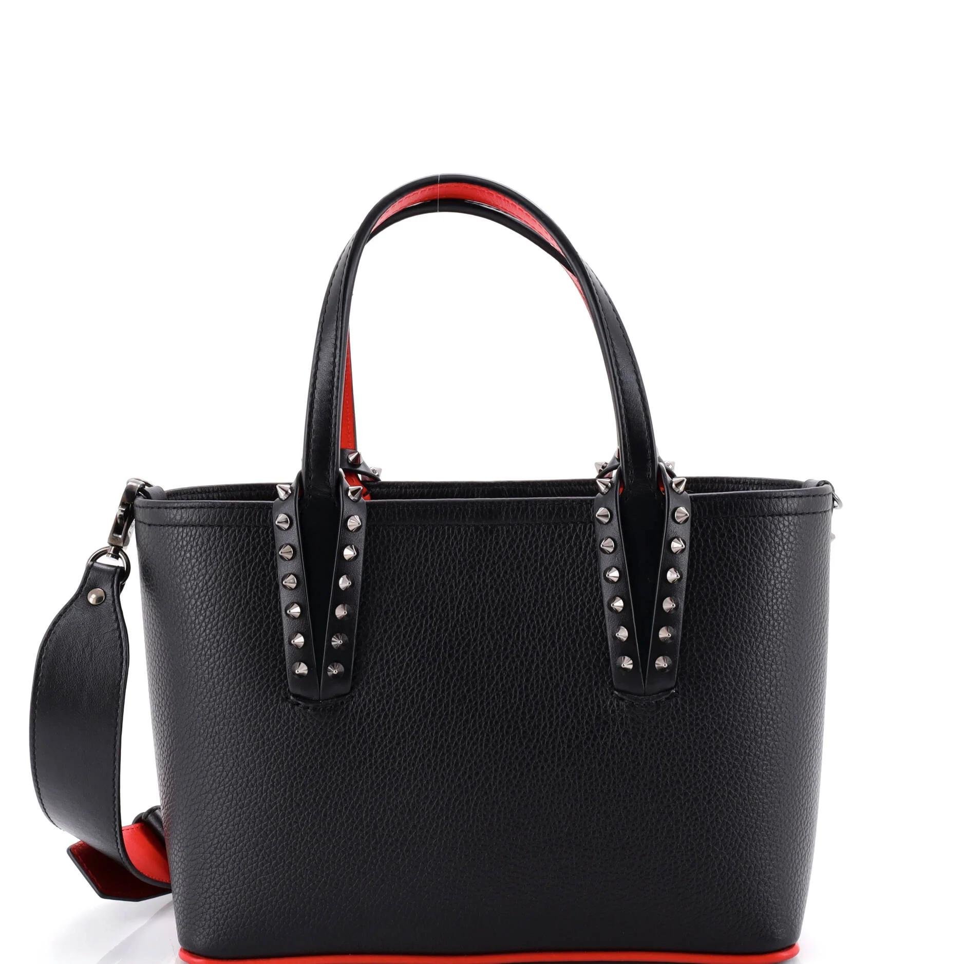 Leather tote