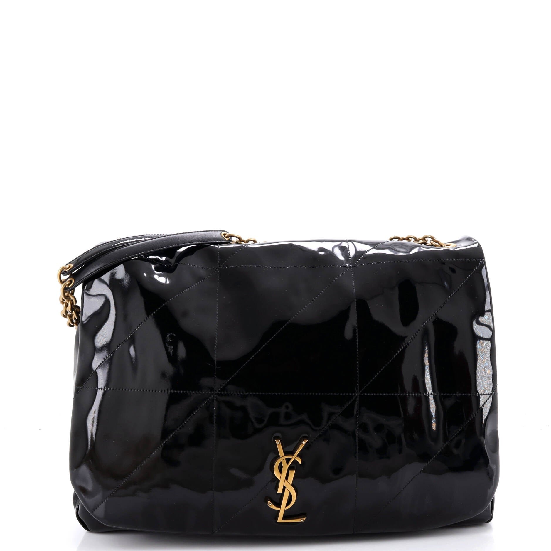 Jamie 4.3 Shoulder Bag Quilted Patent Large