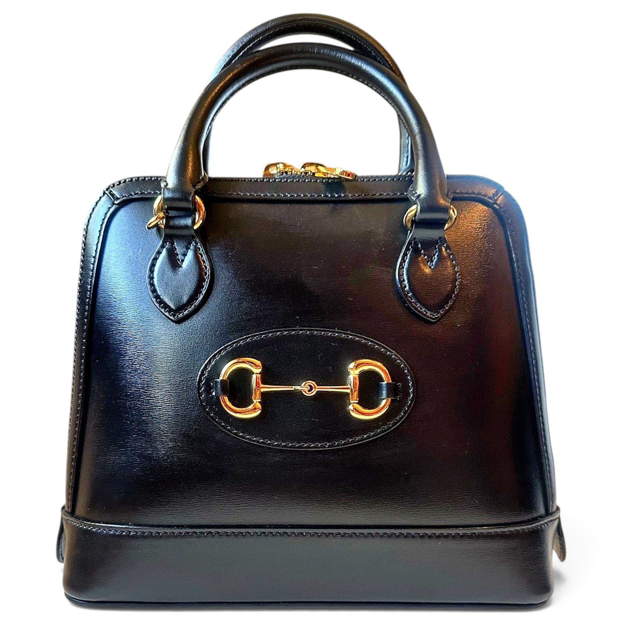 Handle Horsebit 1955 leather handbag