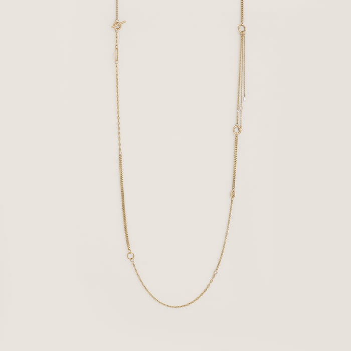 Sans Coloris Chaine d'Ancre Chaos Nano Long Necklace