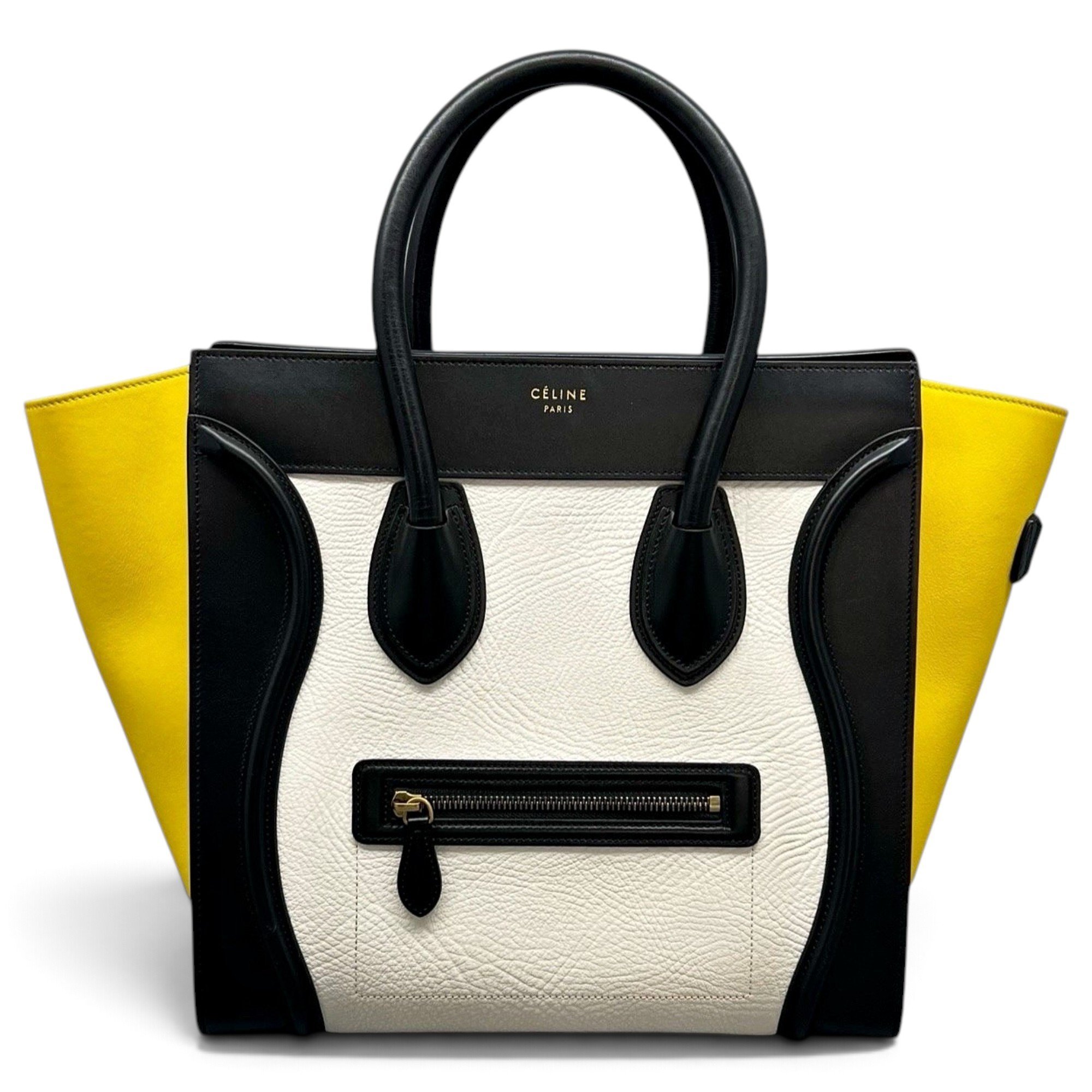Luggage leather tote