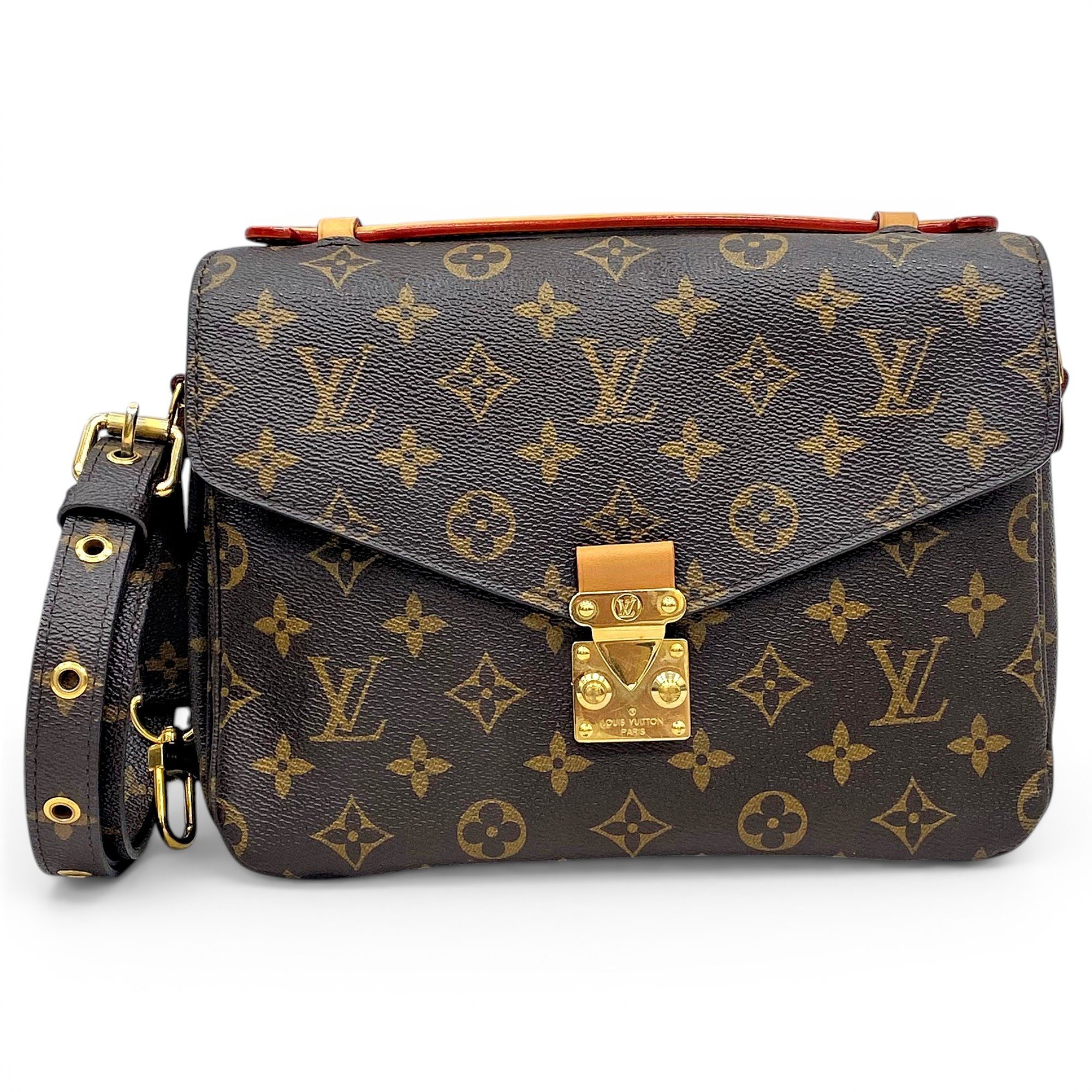 Metis leather handbag