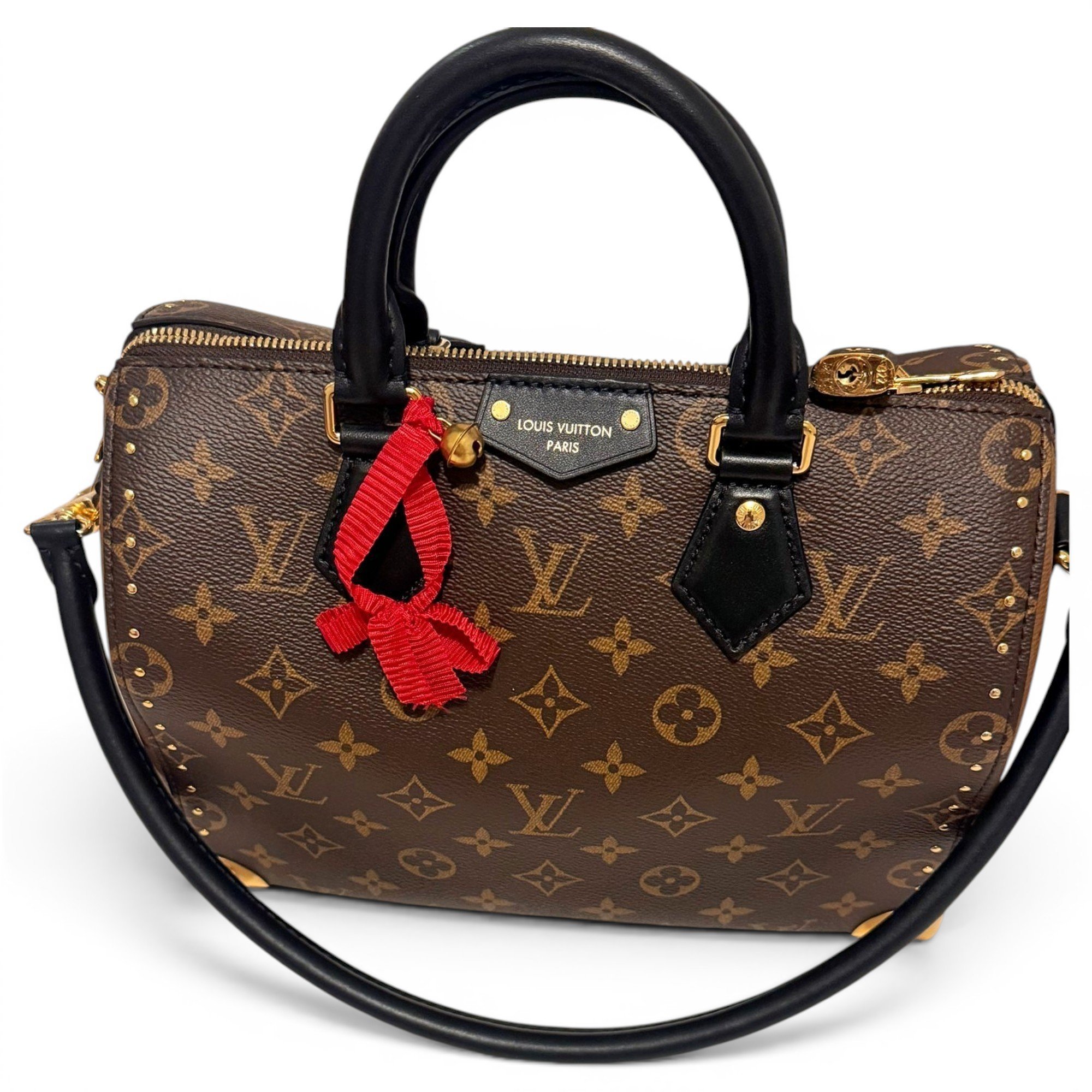 Speedy Bandoulière leather handbag