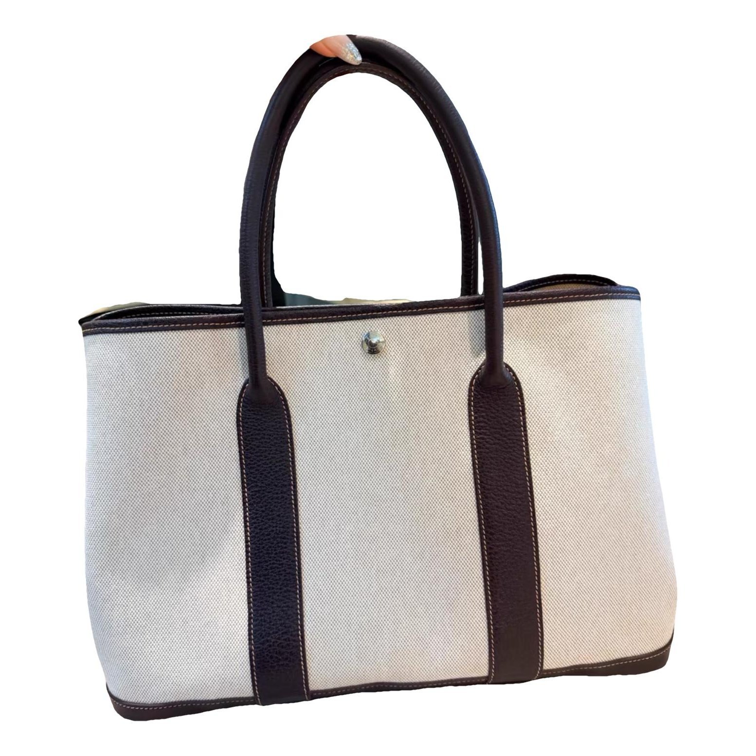 Garden Party leather tote