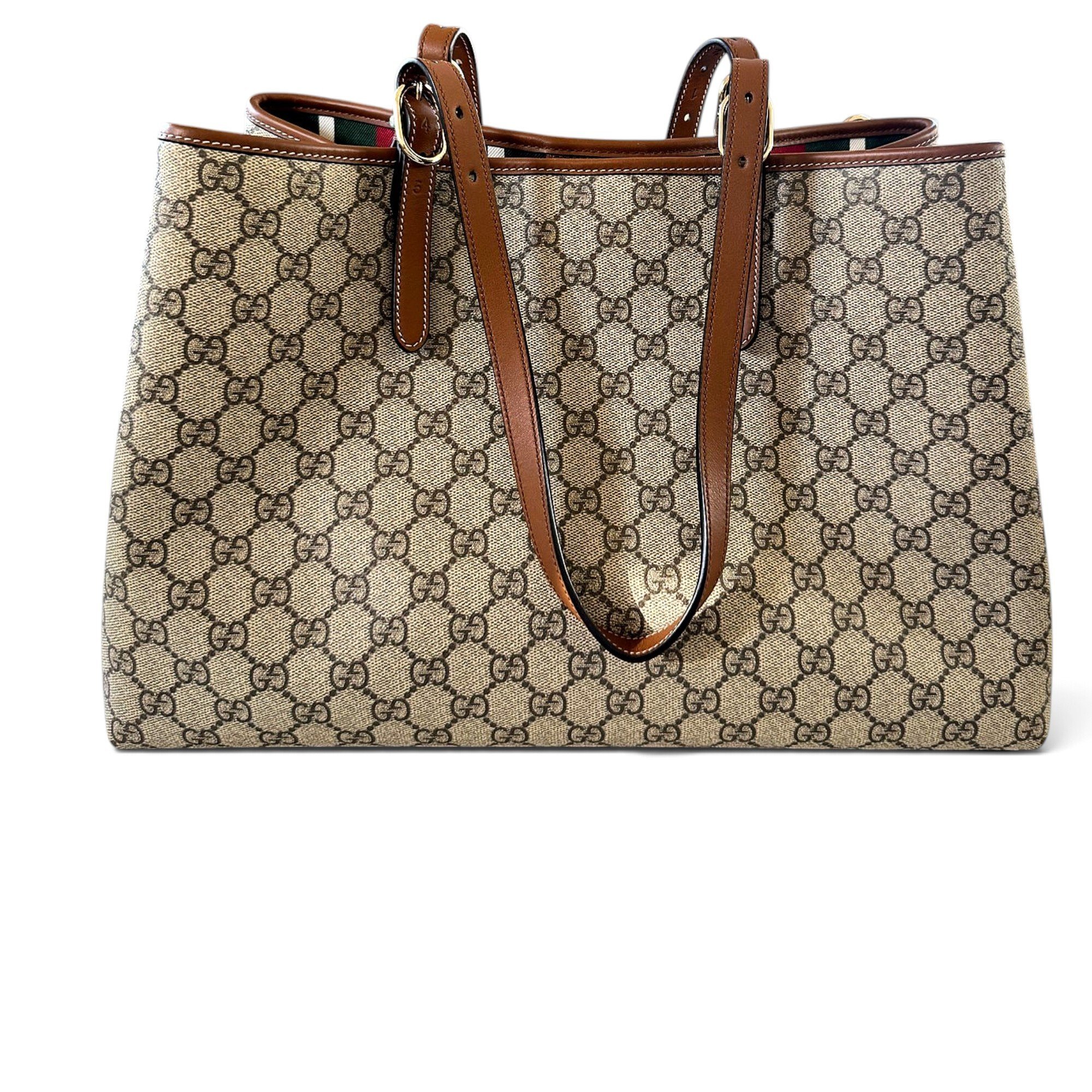 Ophidia leather tote