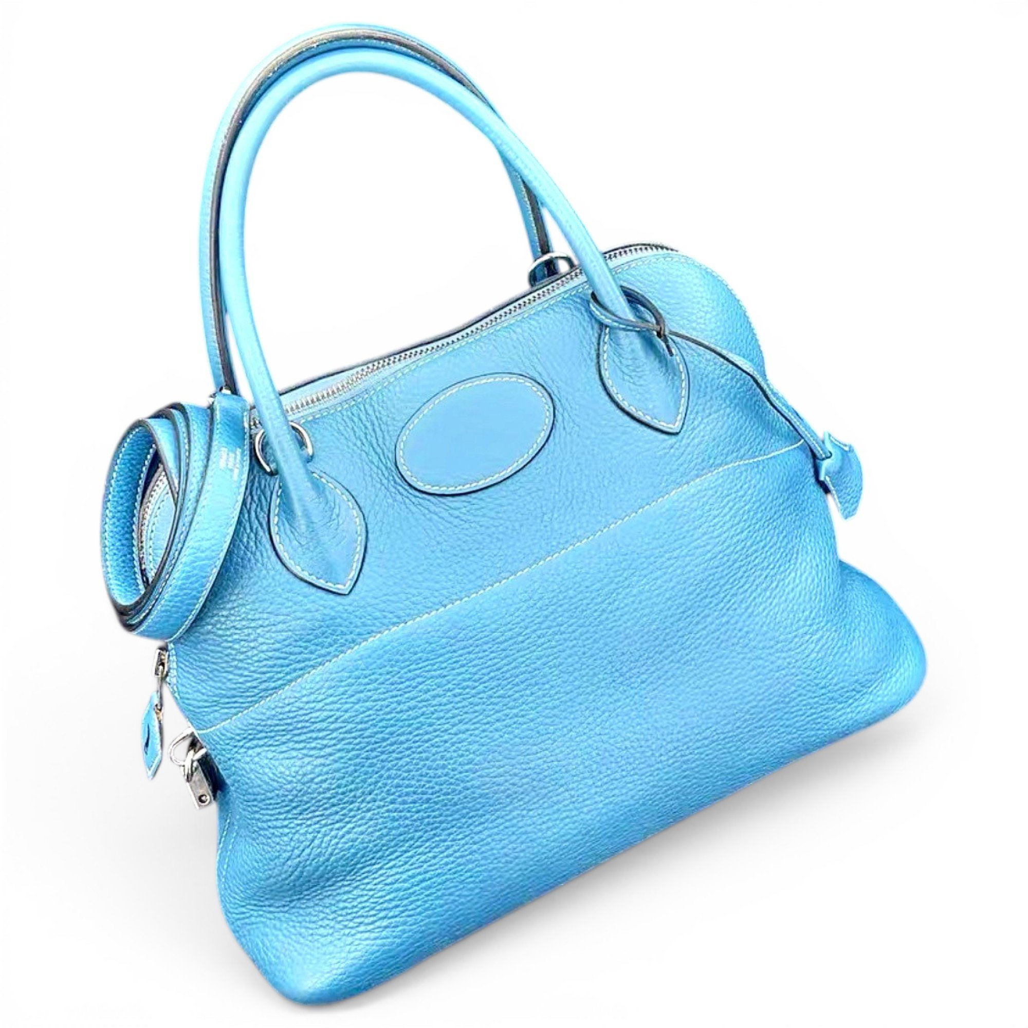 Bolide leather handbag