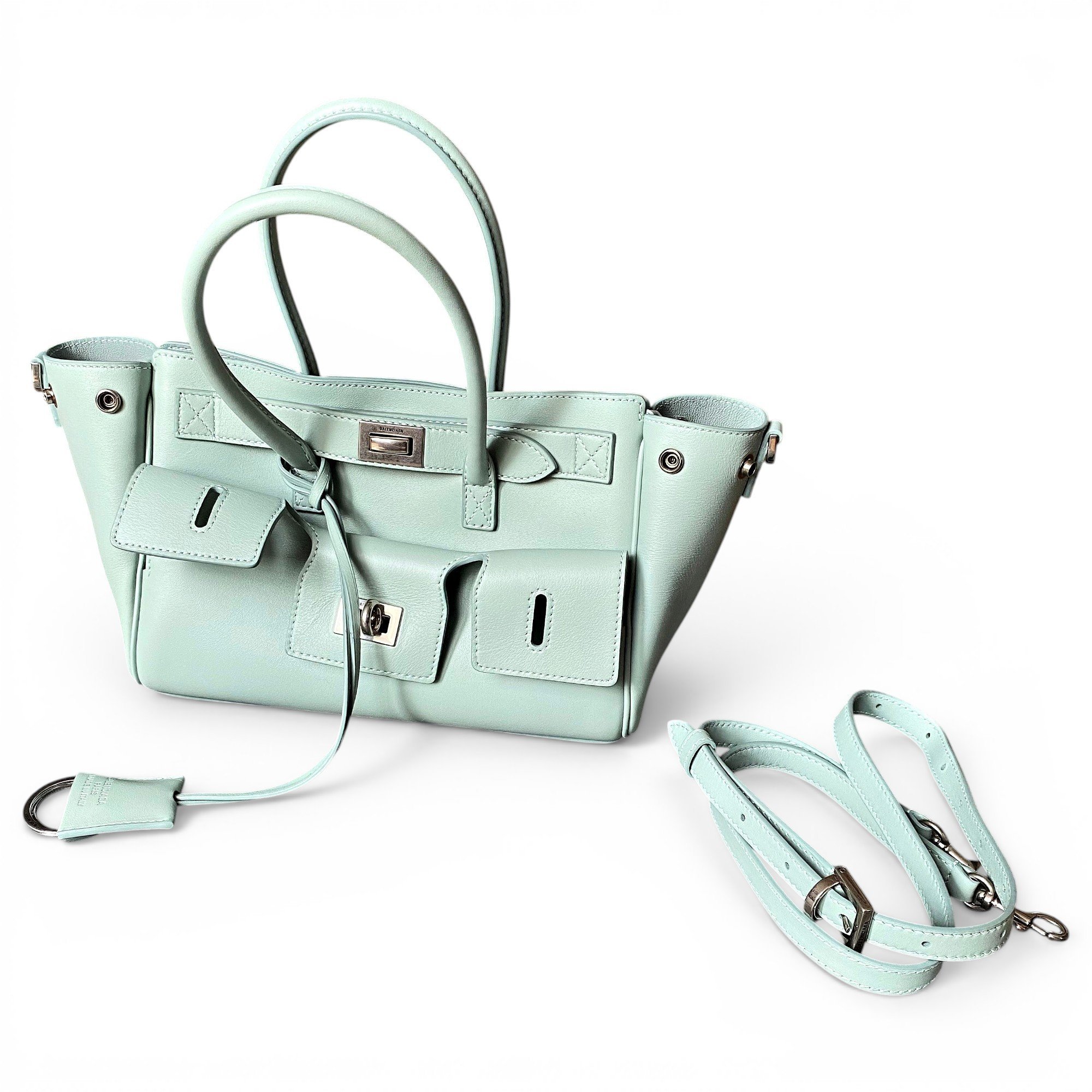 Carry All Bel Air leather handbag