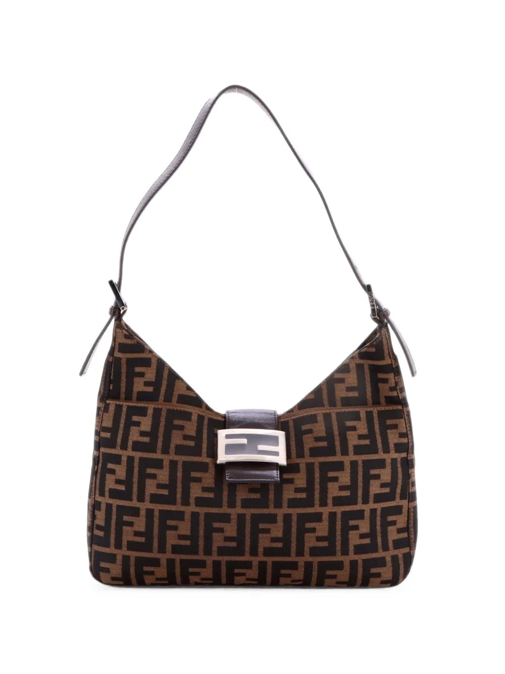 Vintage Shoulder Bag Zucca Canvas Medium hobo bag
