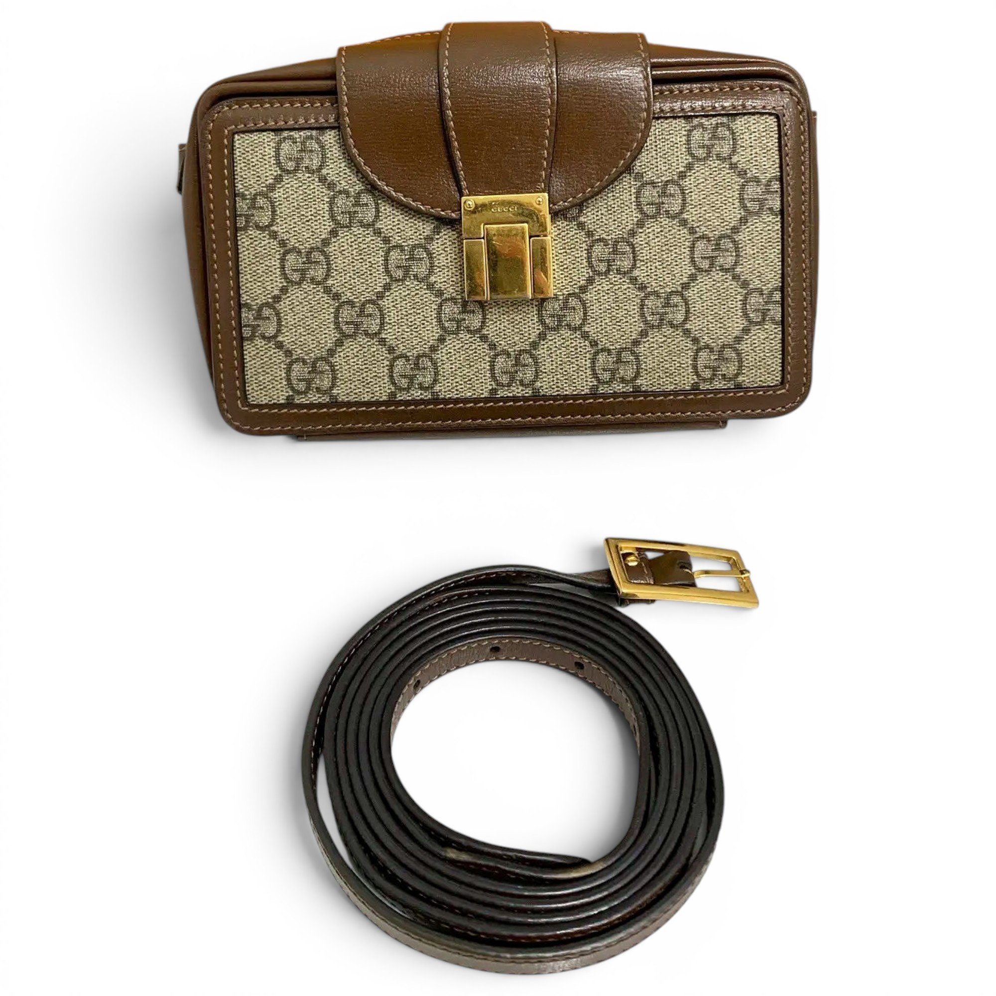 1955 leather handbag