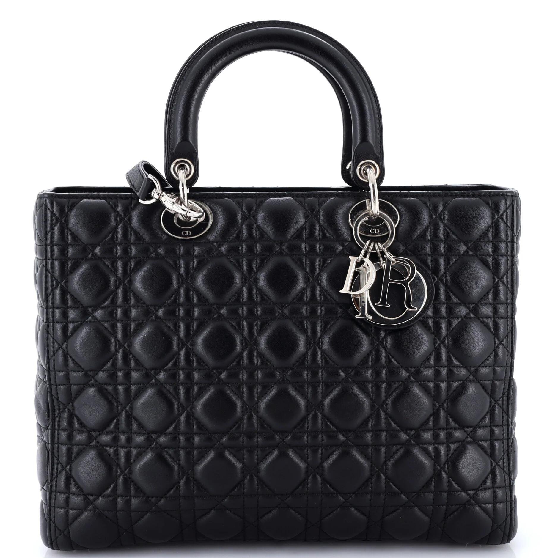 Leather tote