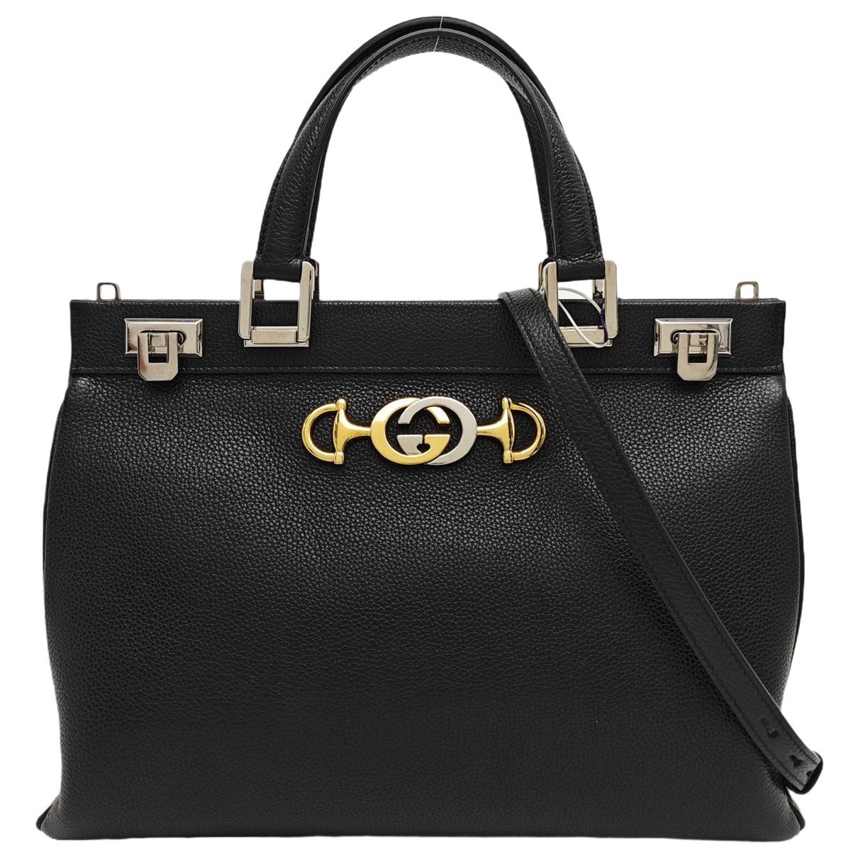 Zumi leather handbag