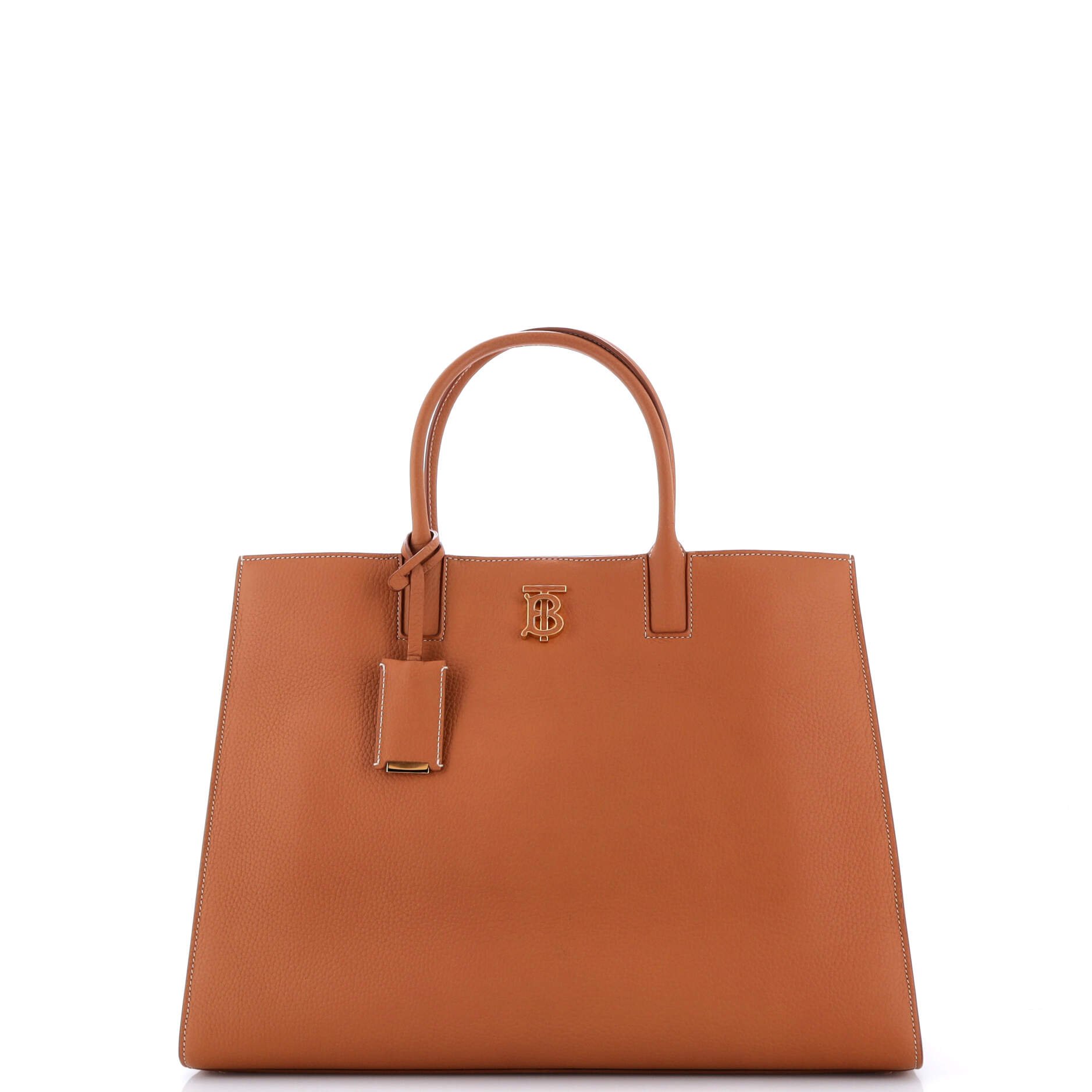 Burberry Frances Tote Leather Medium