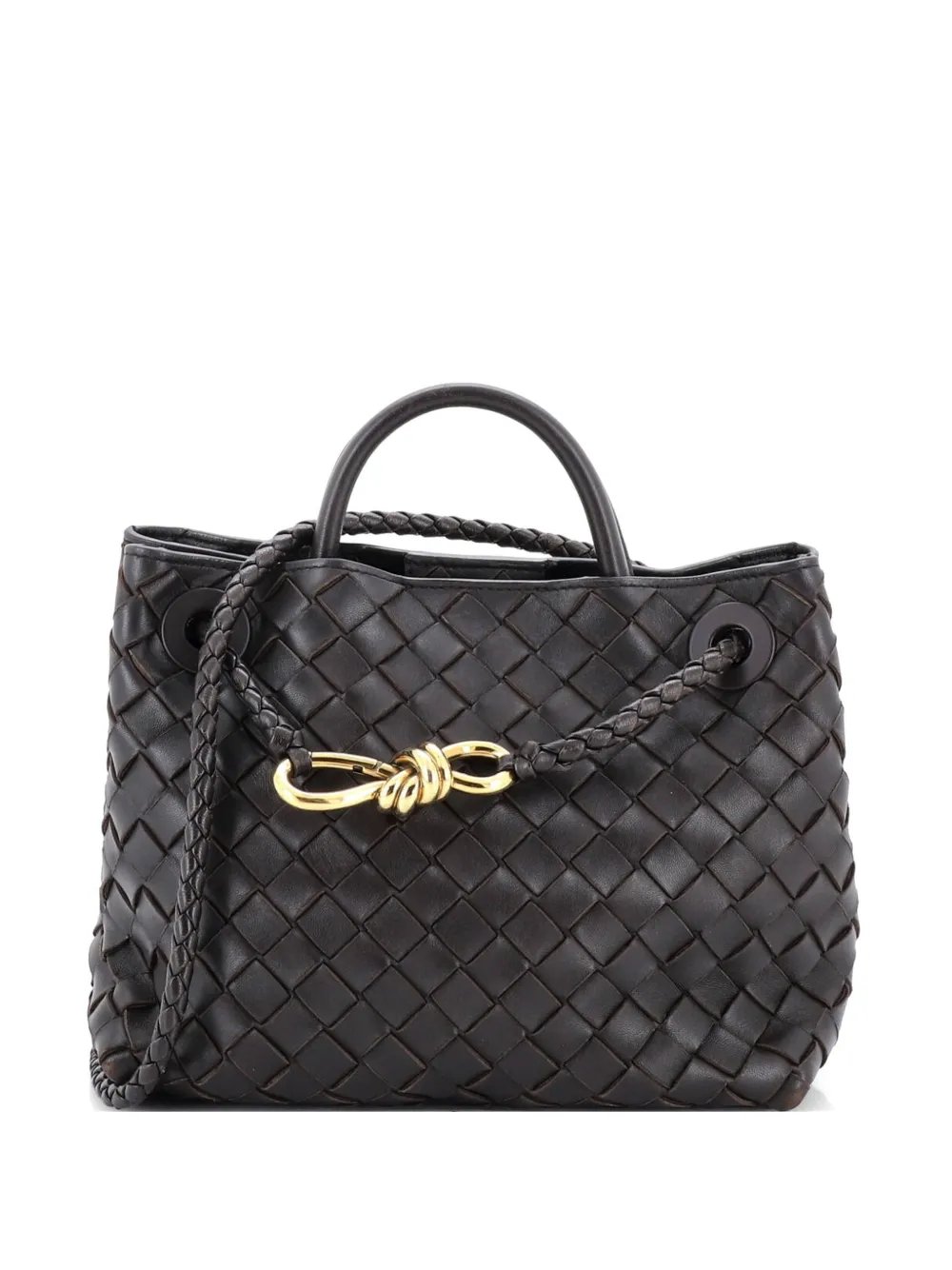 Andiamo Top Handle Bag Intrecciato Nappa Small satchel