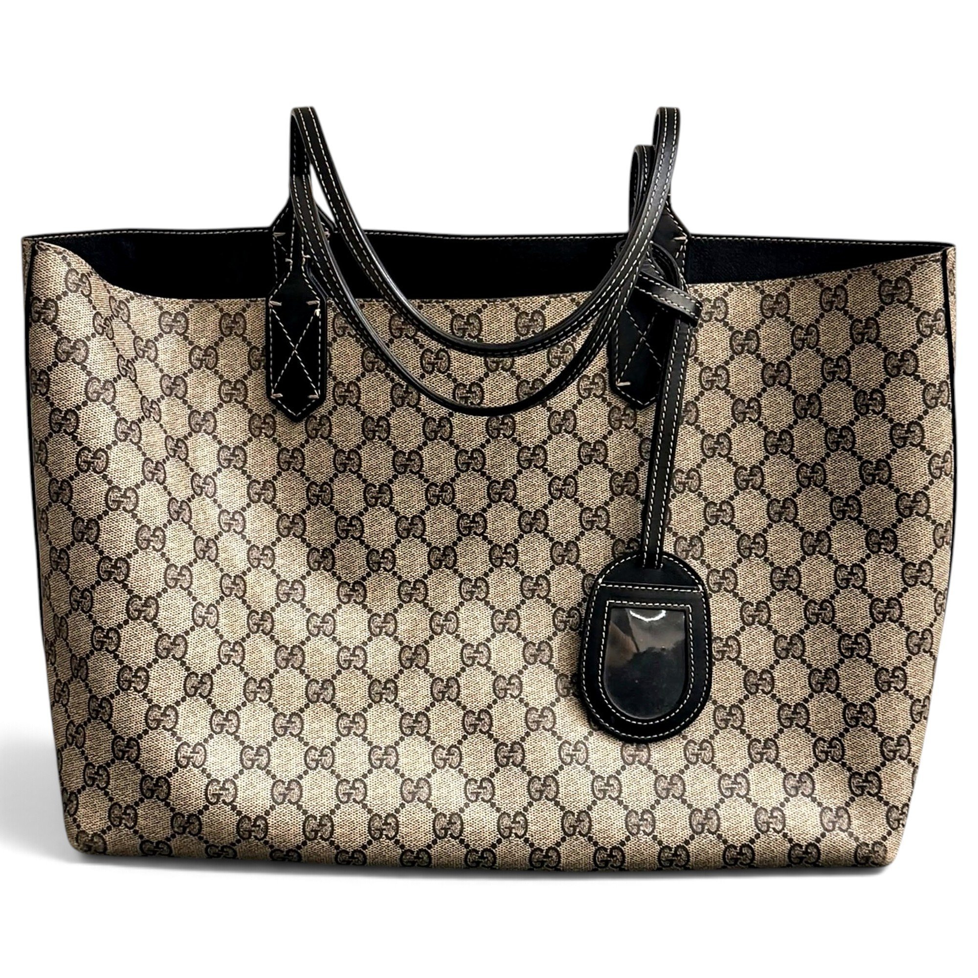 Vinyl handbag