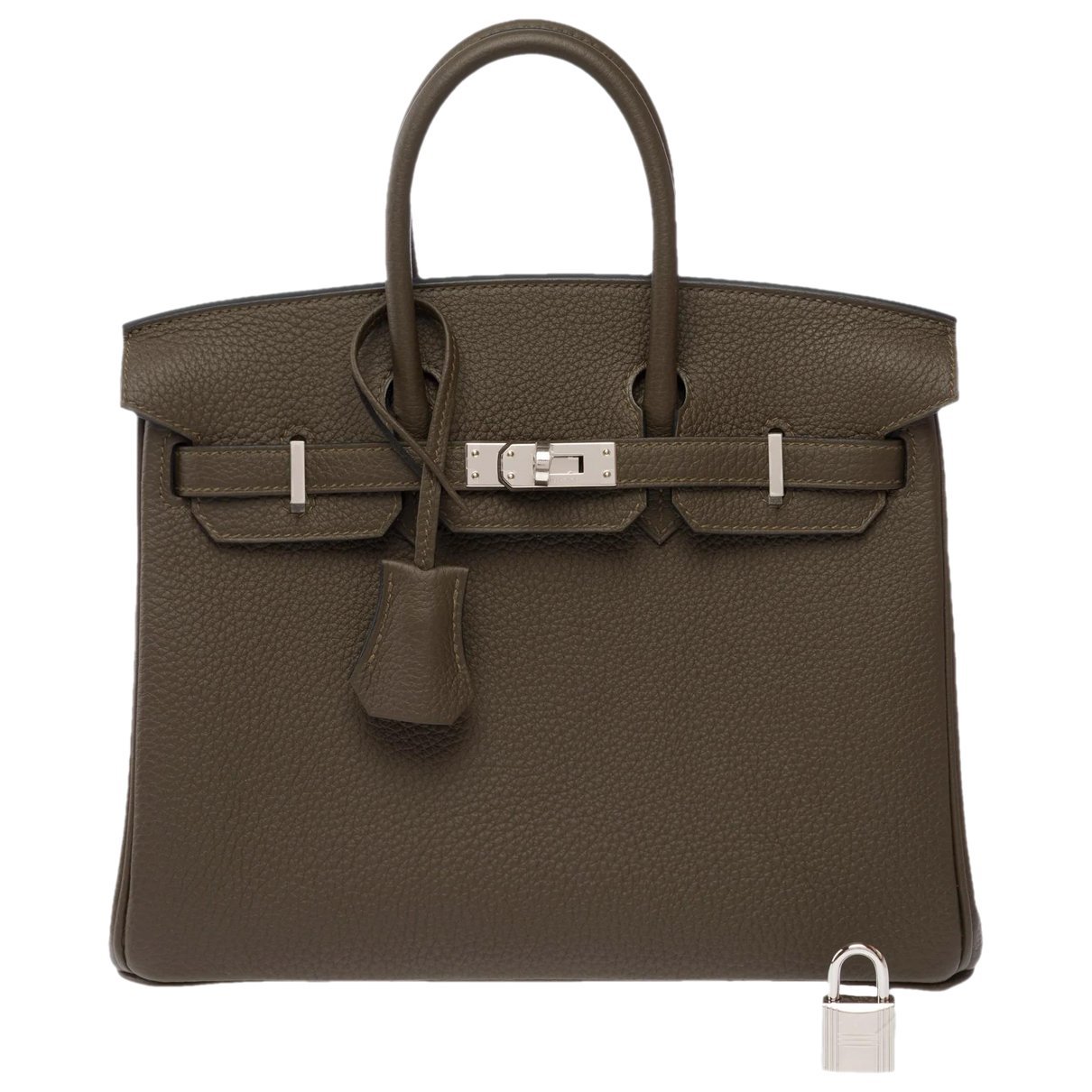 Hermes Birkin 25 Handbag Vert Togo Leather 2026