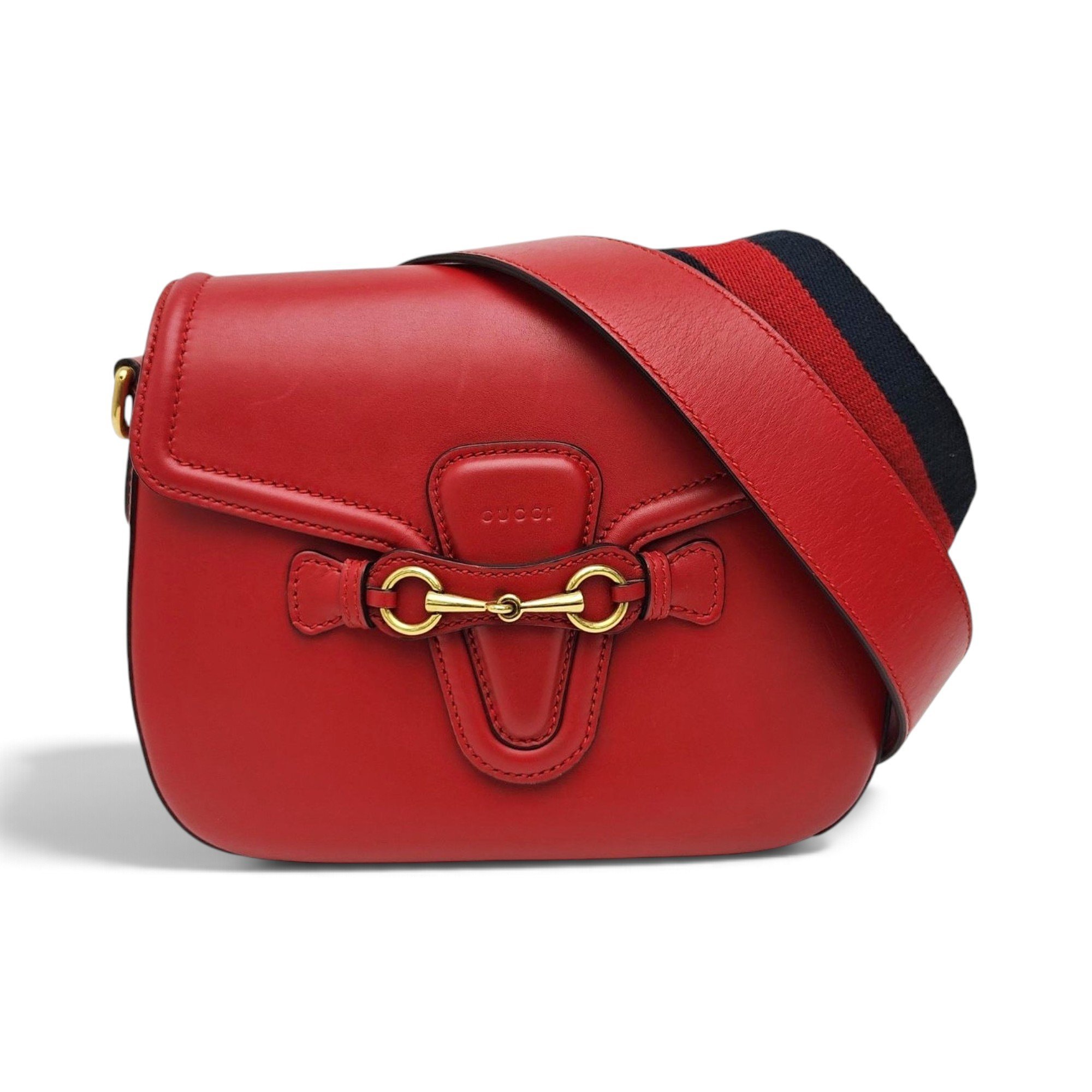 Lady Web leather handbag