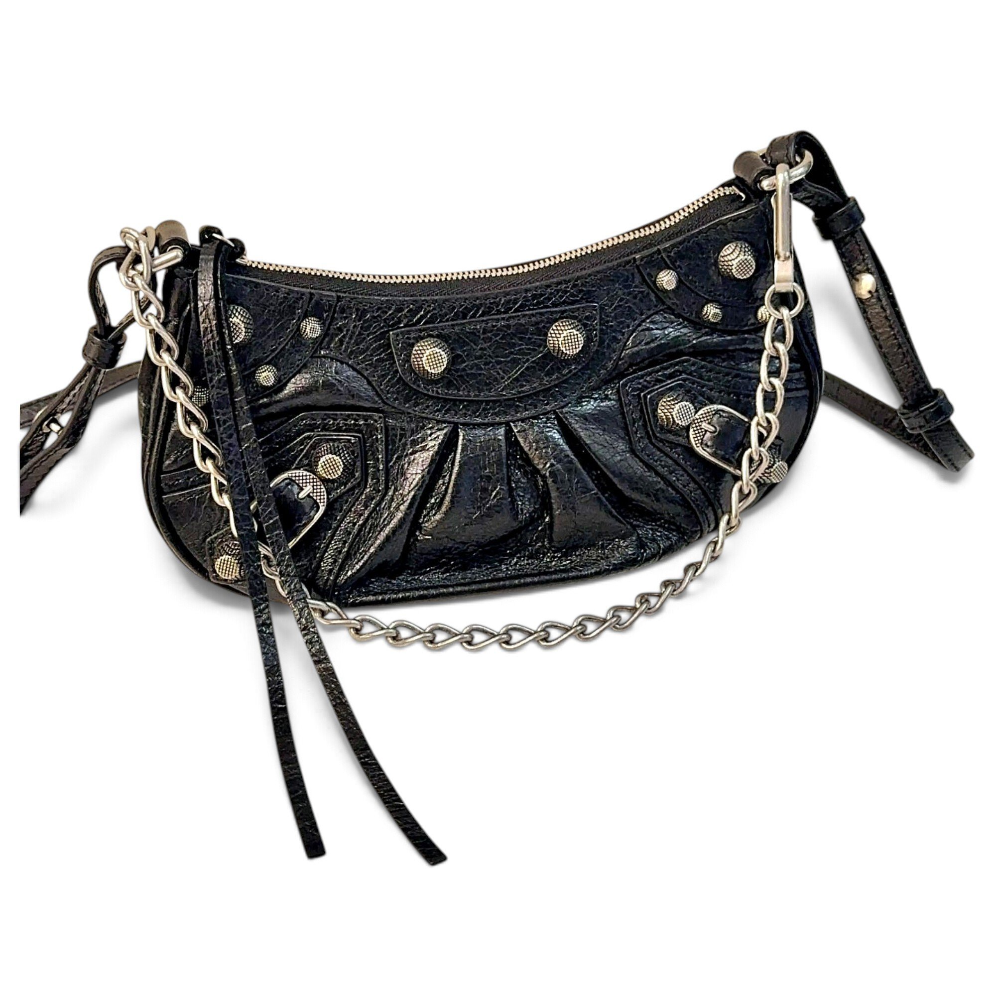 Le Cagole leather handbag