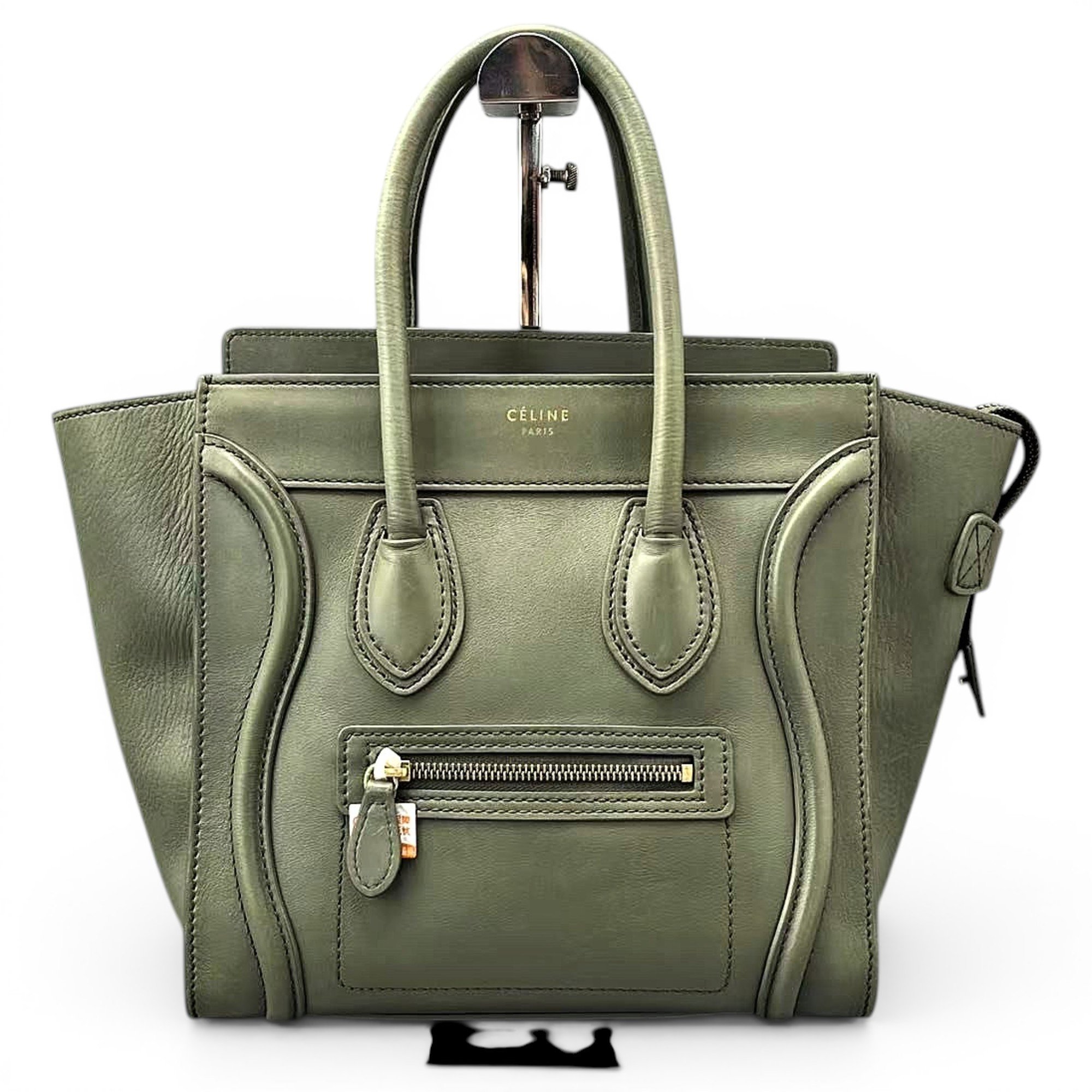 Luggage leather handbag