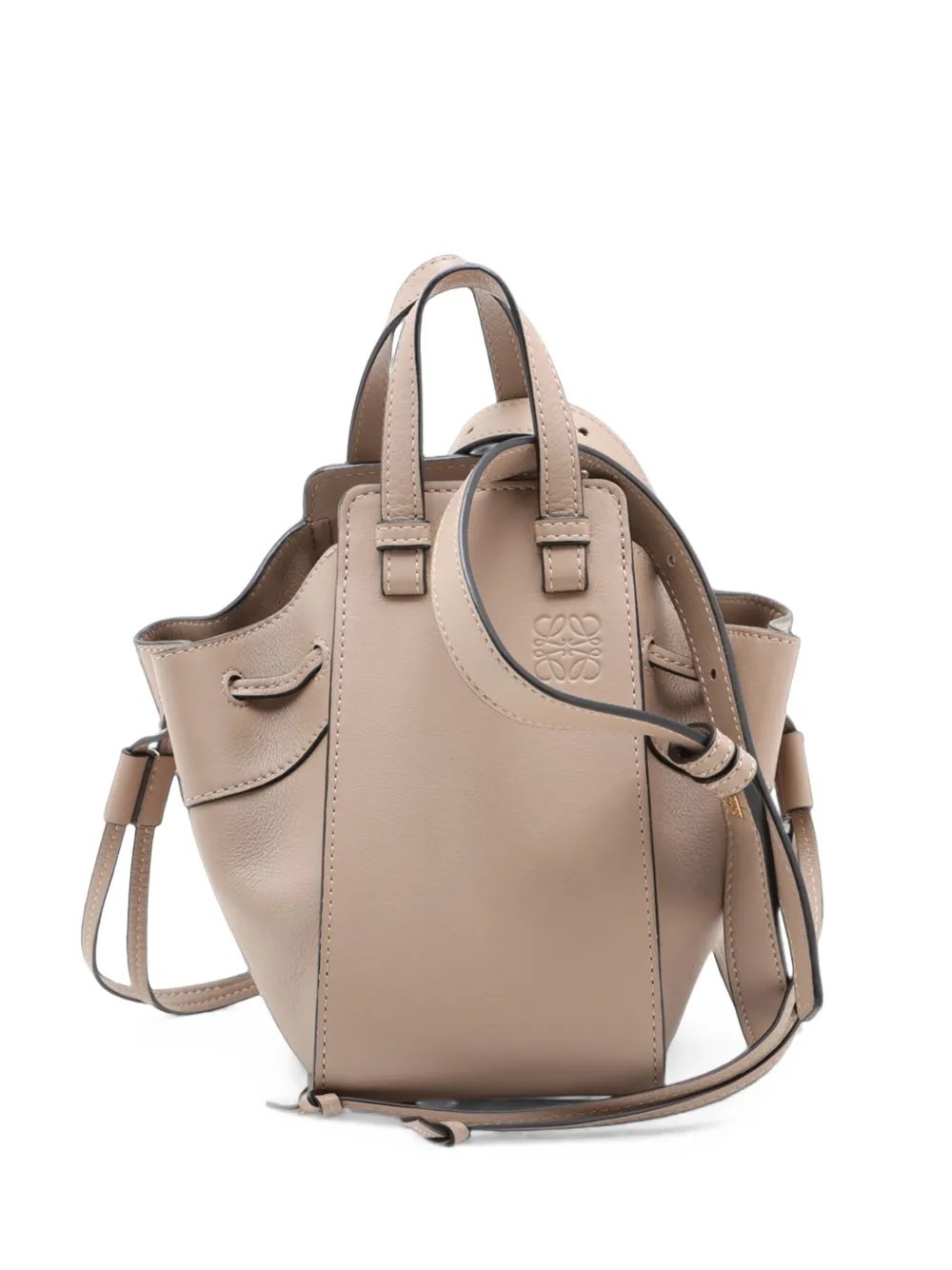 2010-2026 Mini Grained Calfskin Drawstring Hammock Bag satchel