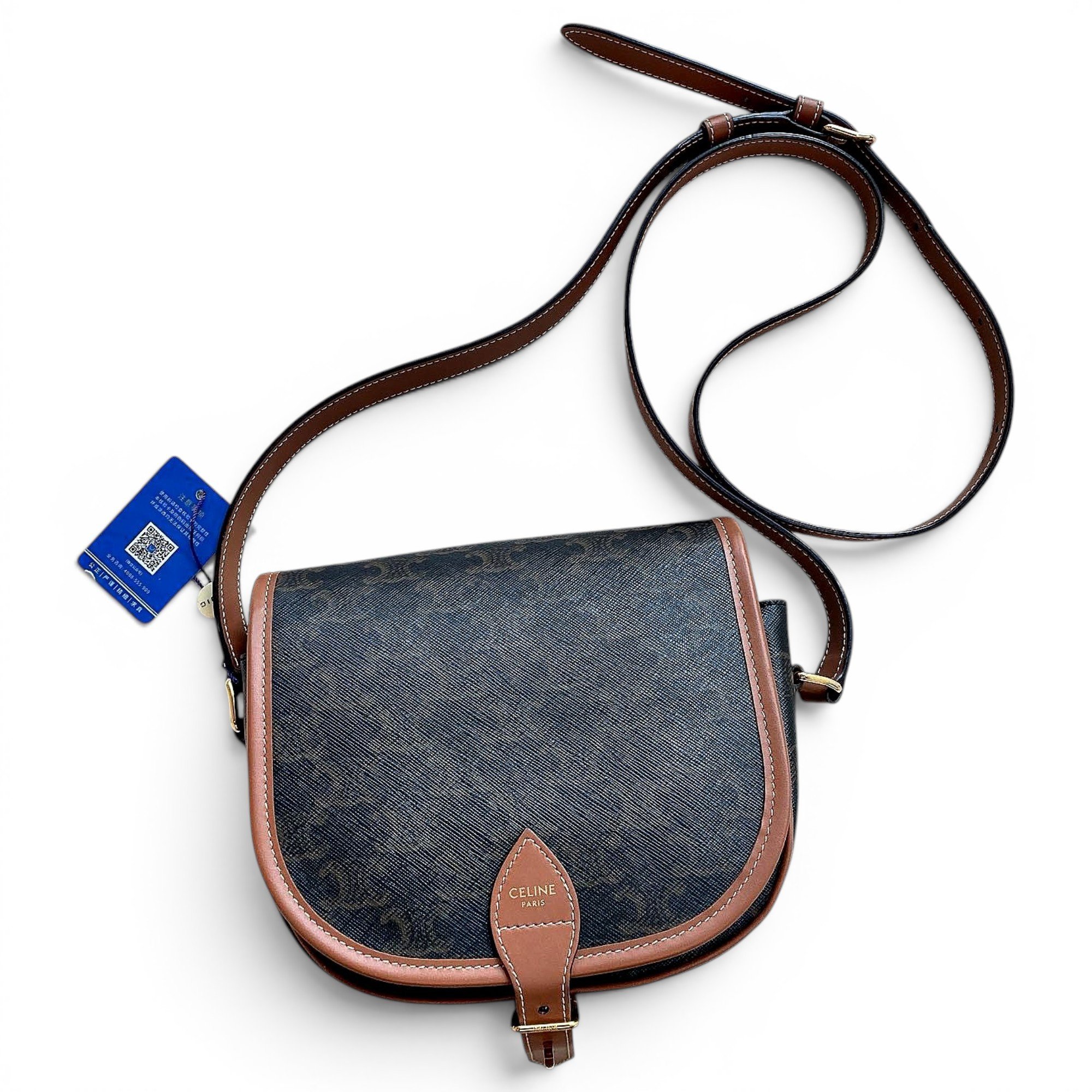 Leather handbag