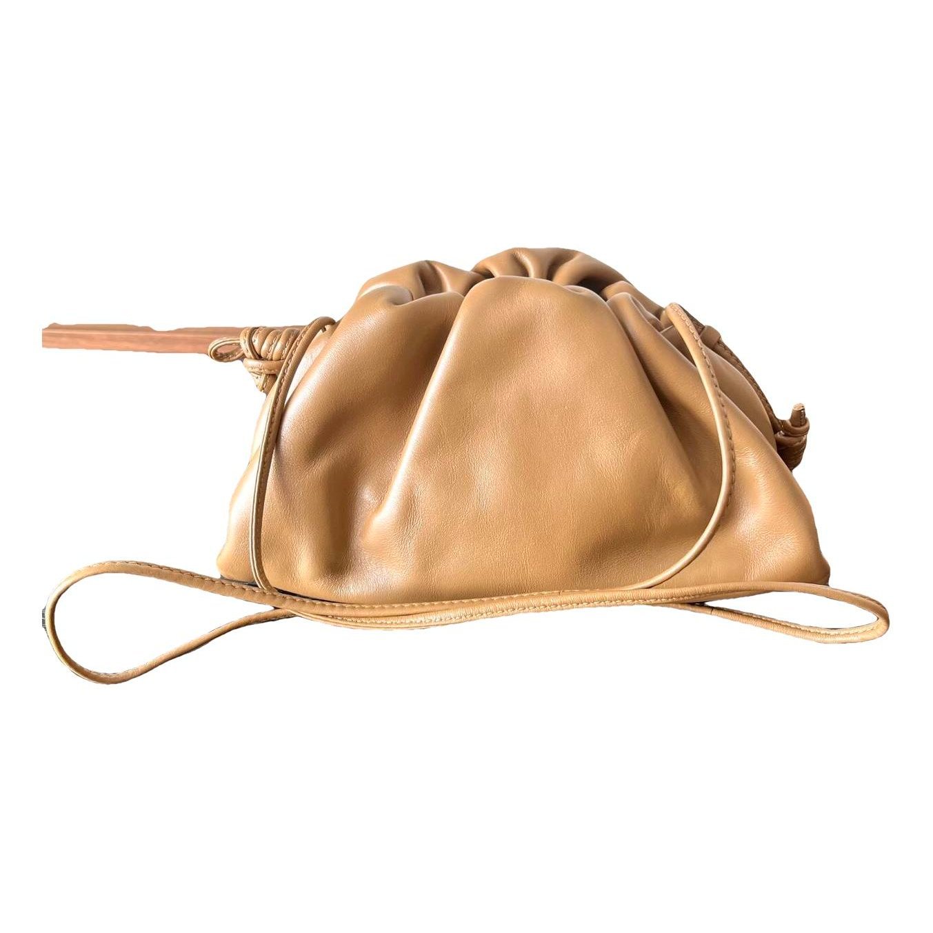 Pouch leather tote