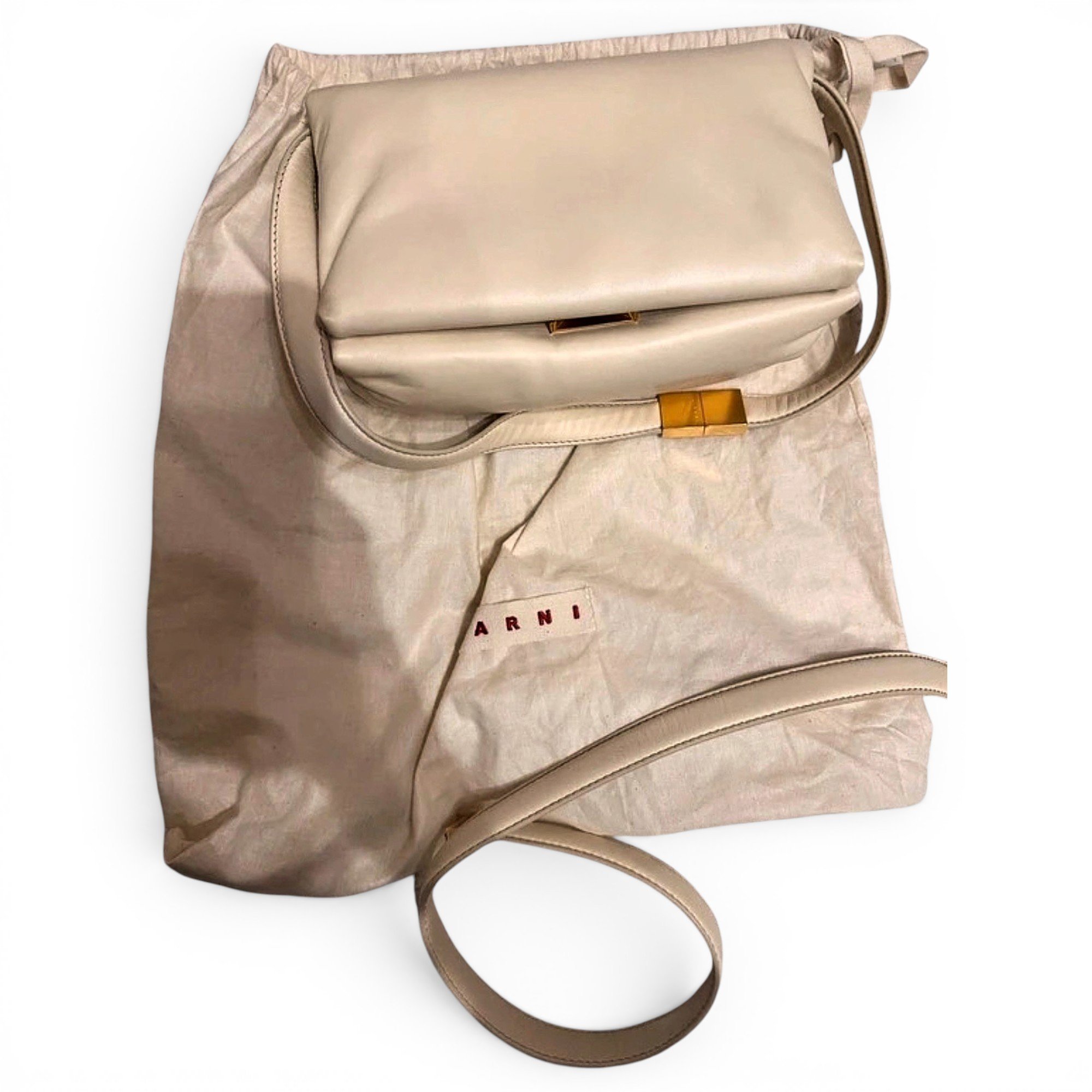 Prisma leather handbag
