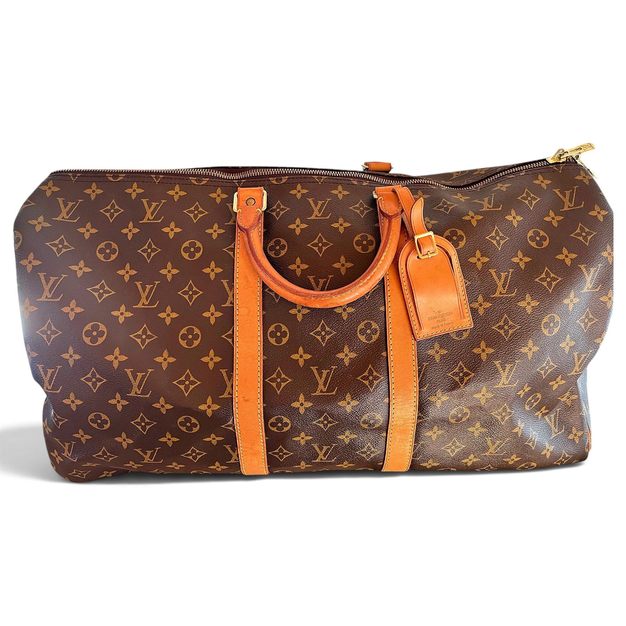Keepall leather 24h bag