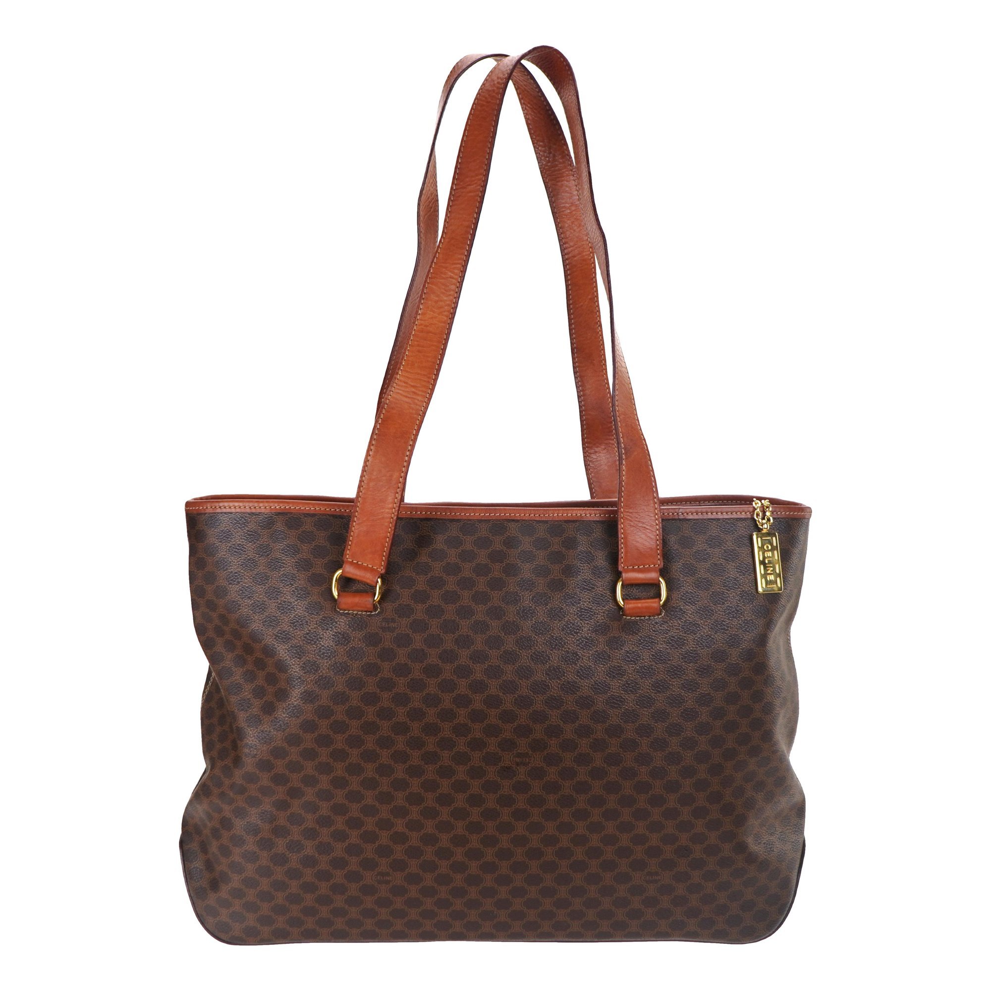 Triomphe leather handbag