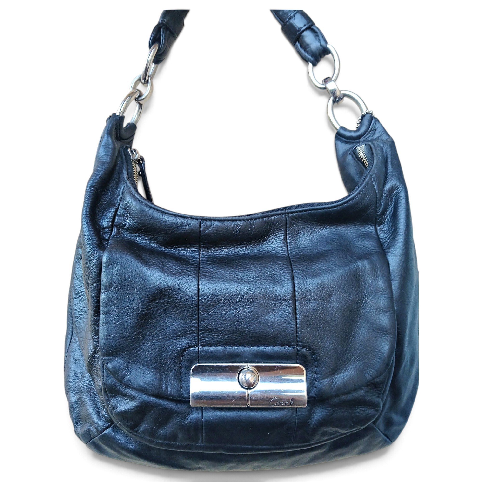 Hamilton Hobo leather handbag