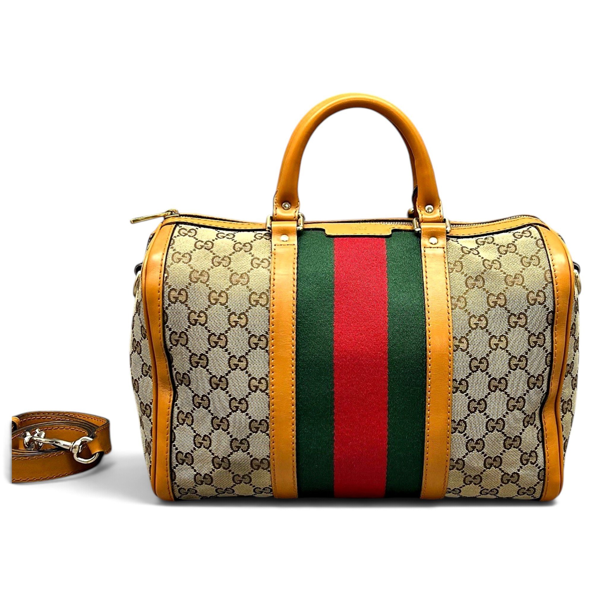 Boston cloth handbag