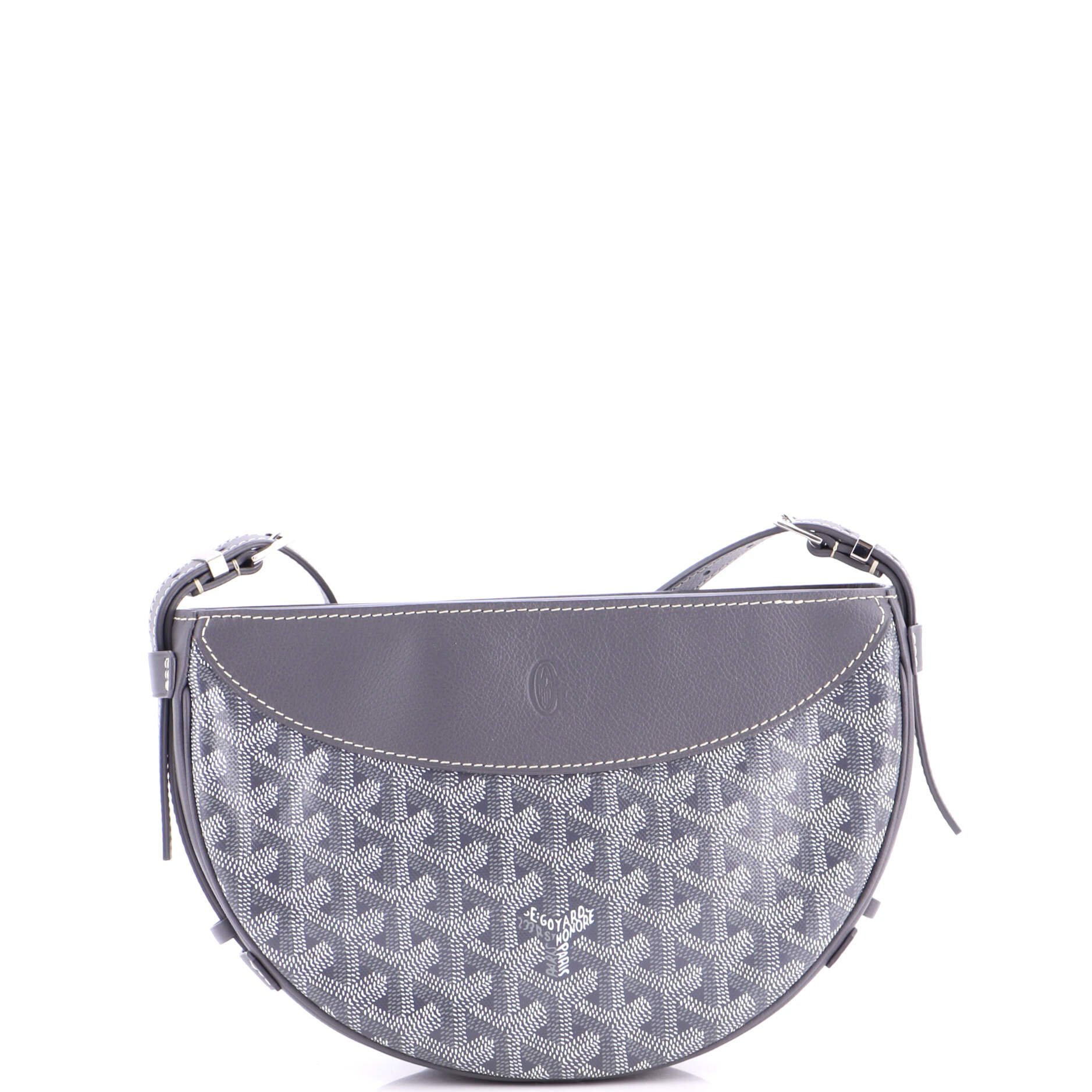 Goyard Hirondelle Shoulder Bag Coated Canvas and Leather