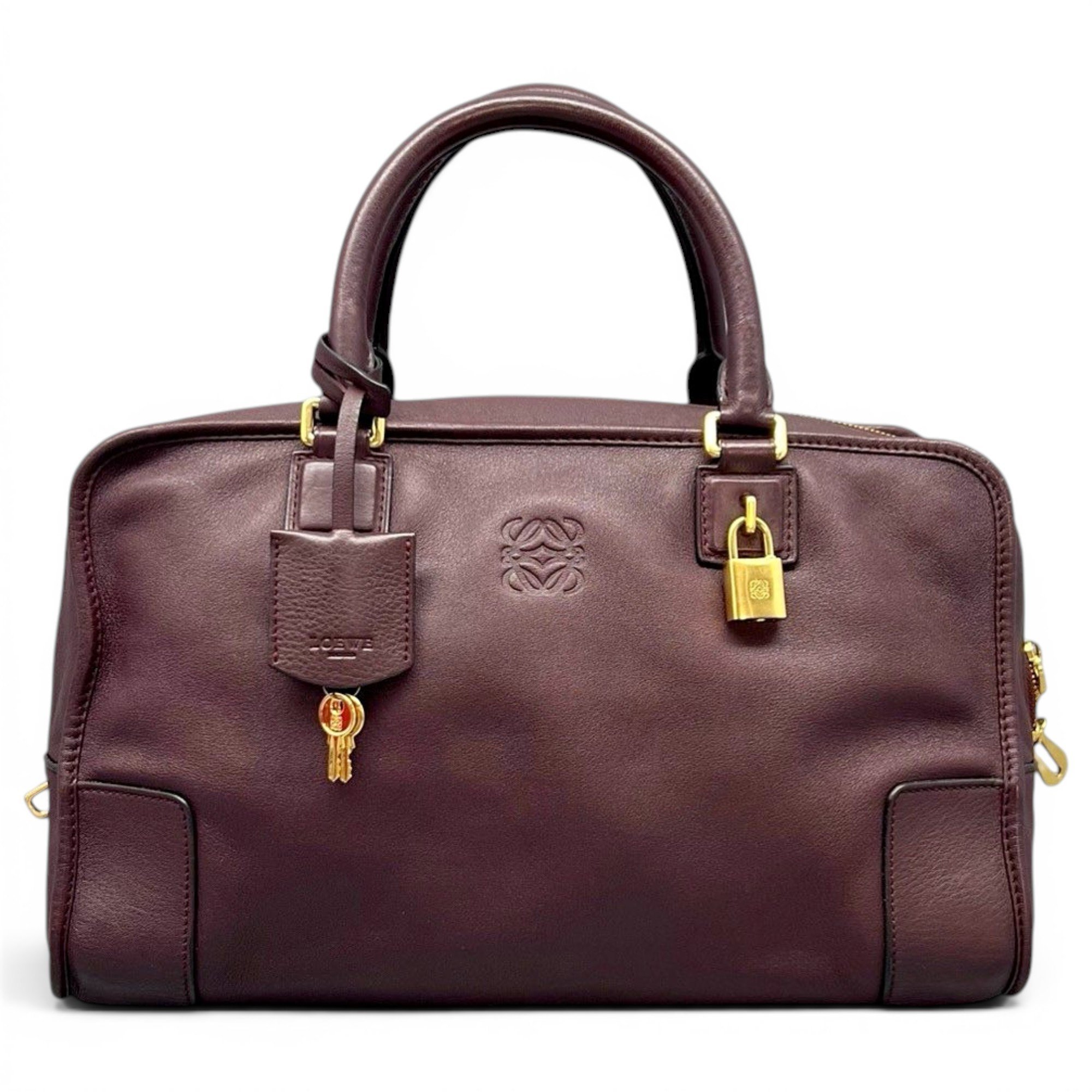 Leather handbag