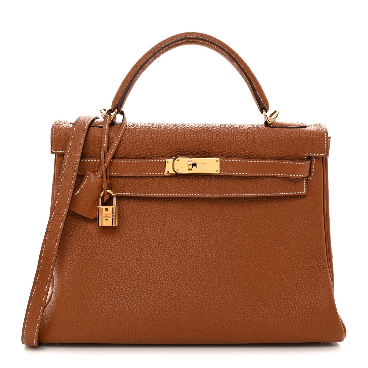 Hermes Togo Kelly Retourne 32 Gold