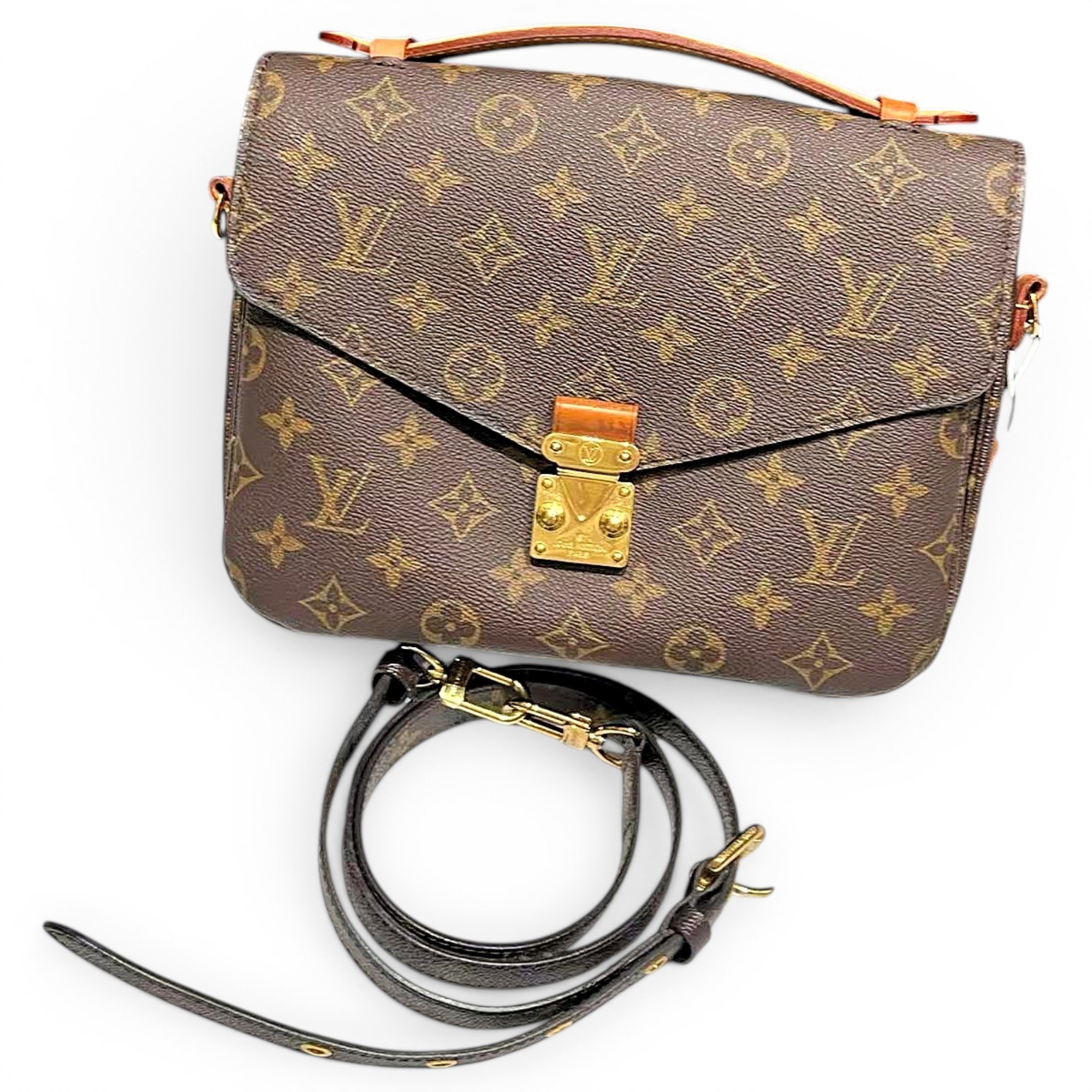 Metis leather handbag