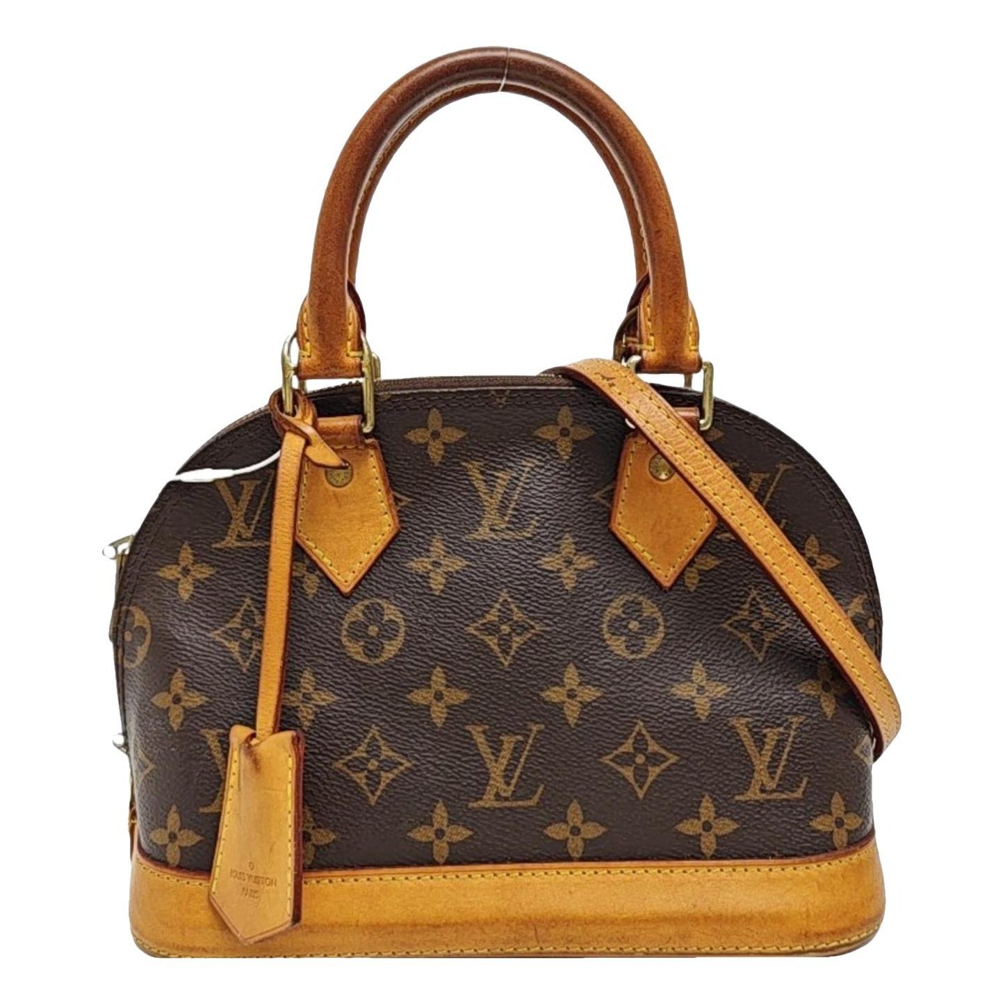 Alma leather handbag