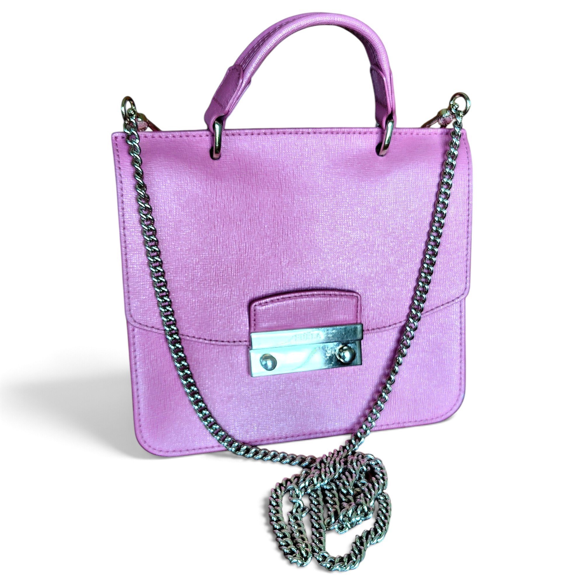 Leather crossbody bag