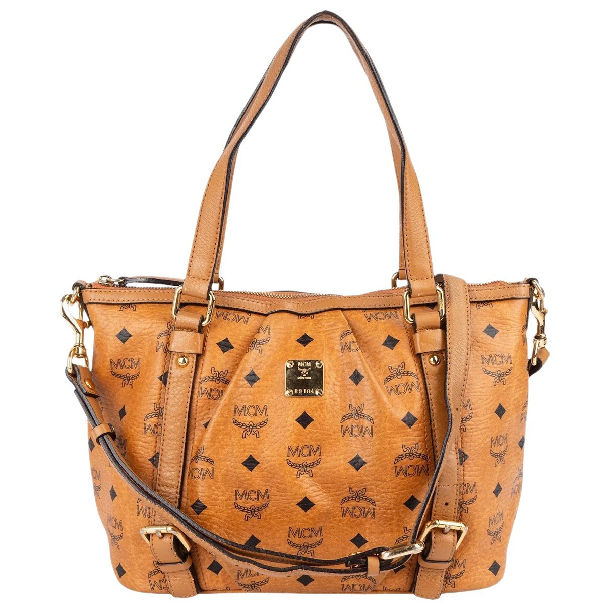 Boston leather satchel