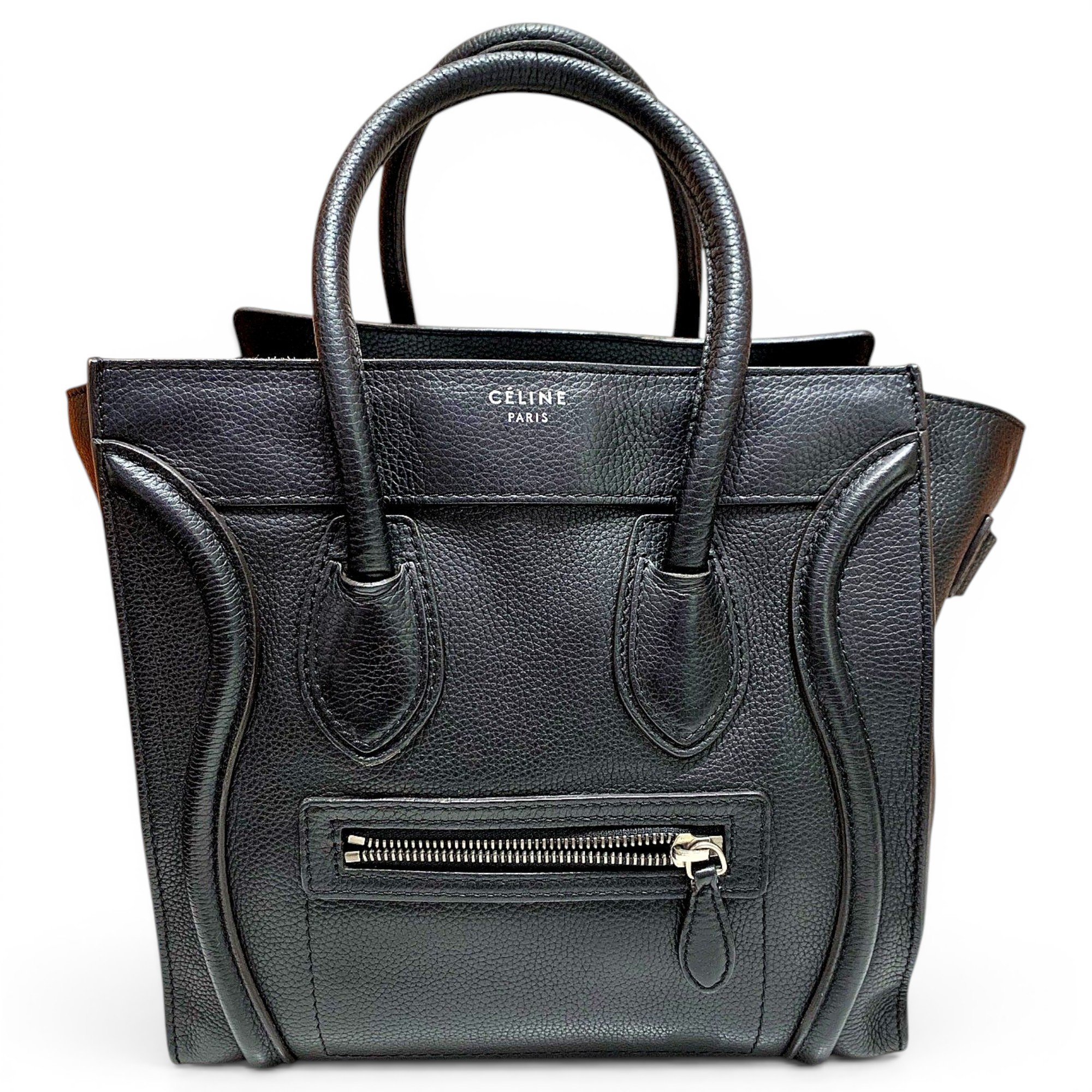 Luggage leather handbag