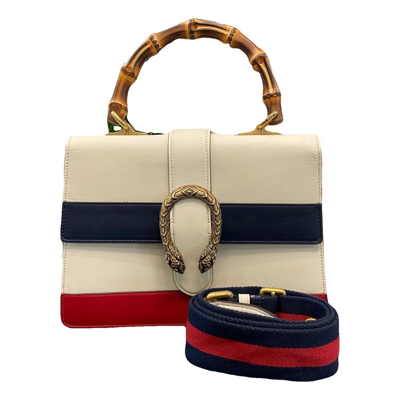 Dionysus Bamboo leather handbag