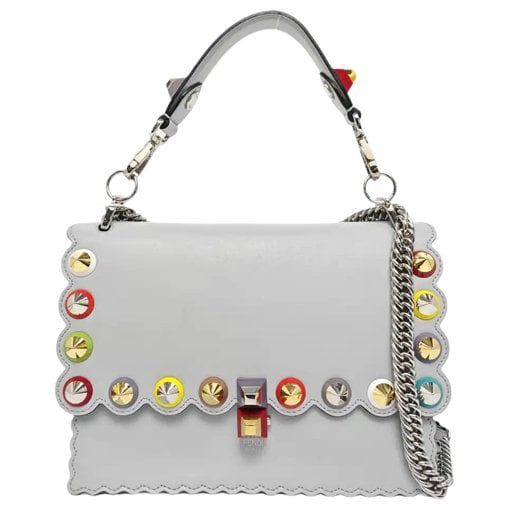 Kan I leather crossbody bag