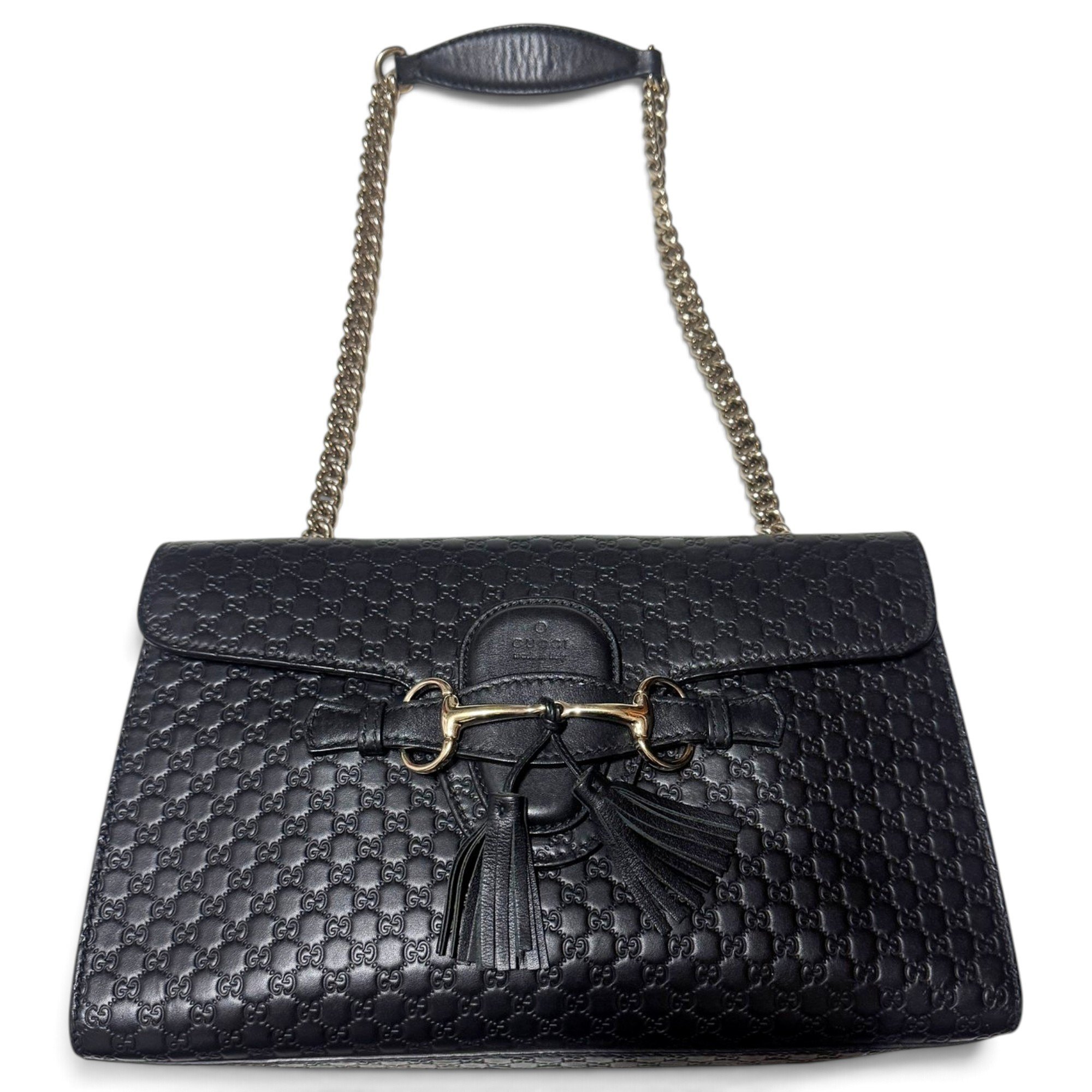 Emily leather crossbody bag