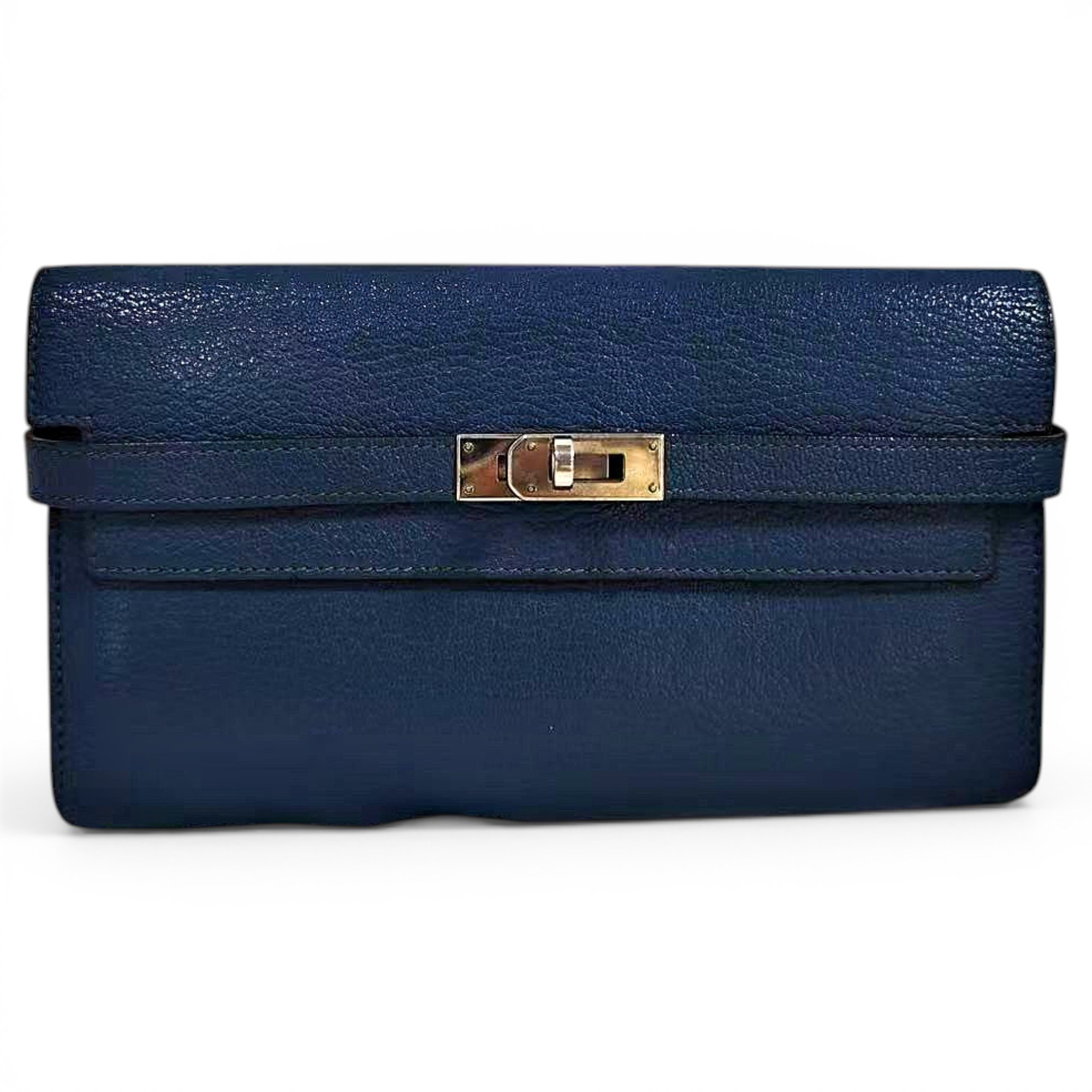Kelly to go leather clutch bag