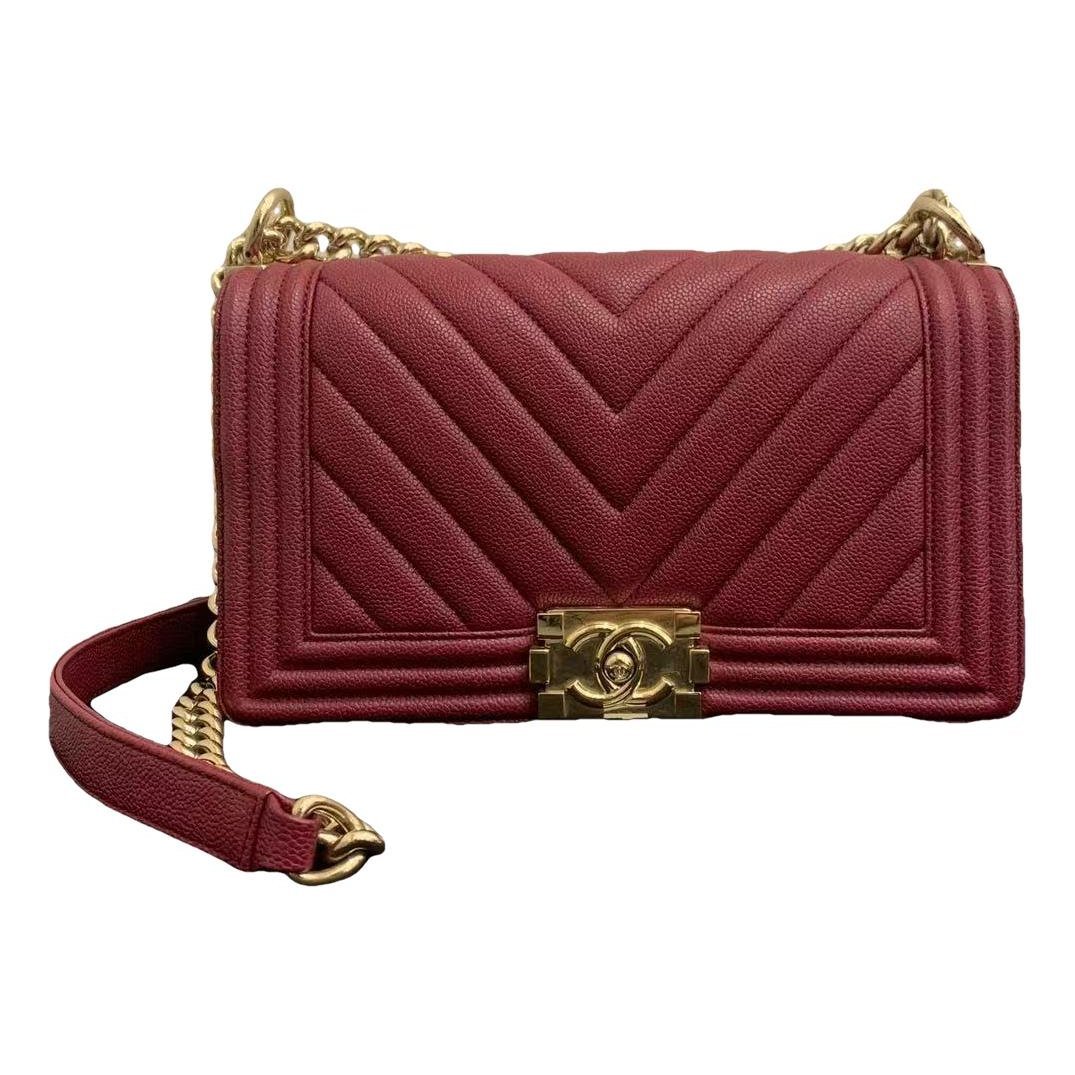 Boy leather handbag