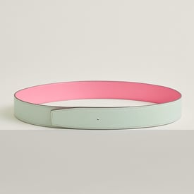 Reversible leather strap 38 mm