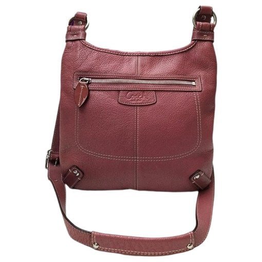 Leather crossbody bag