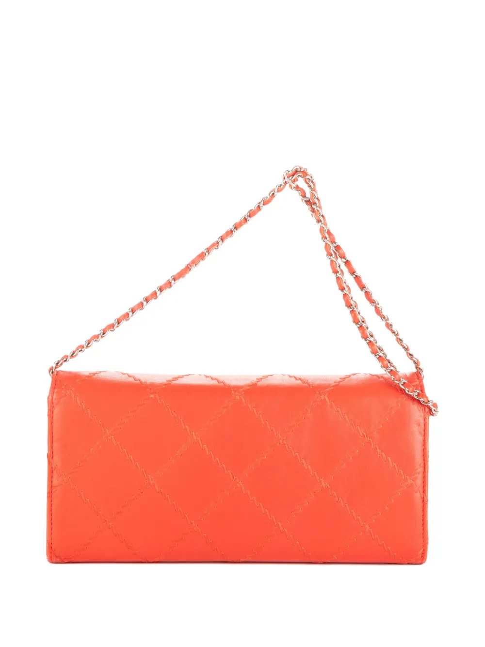 Flap Ultrastiched shoulder bag