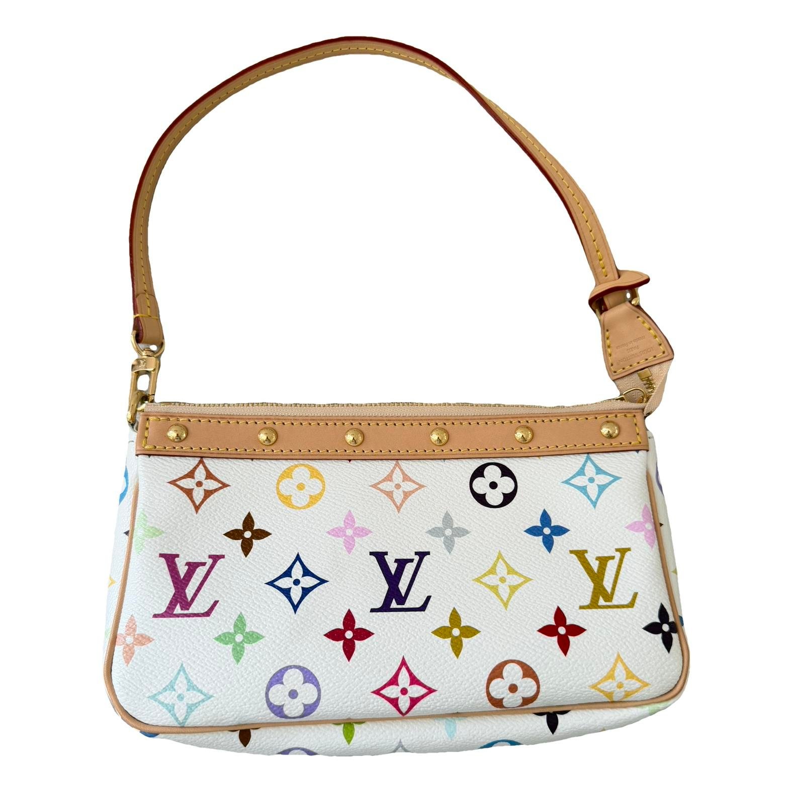 Pochette Accessoire leather handbag
