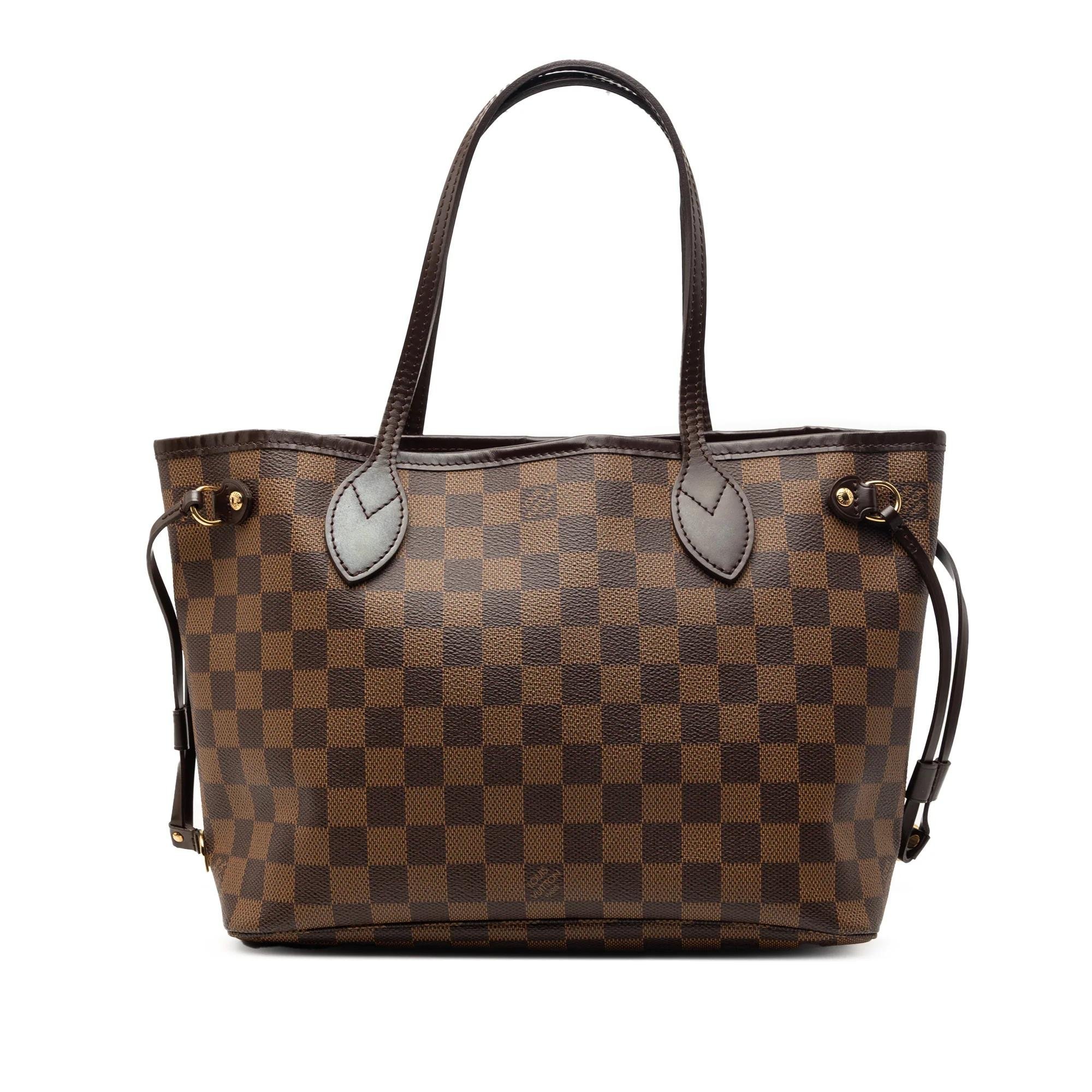 Neverfull leather tote