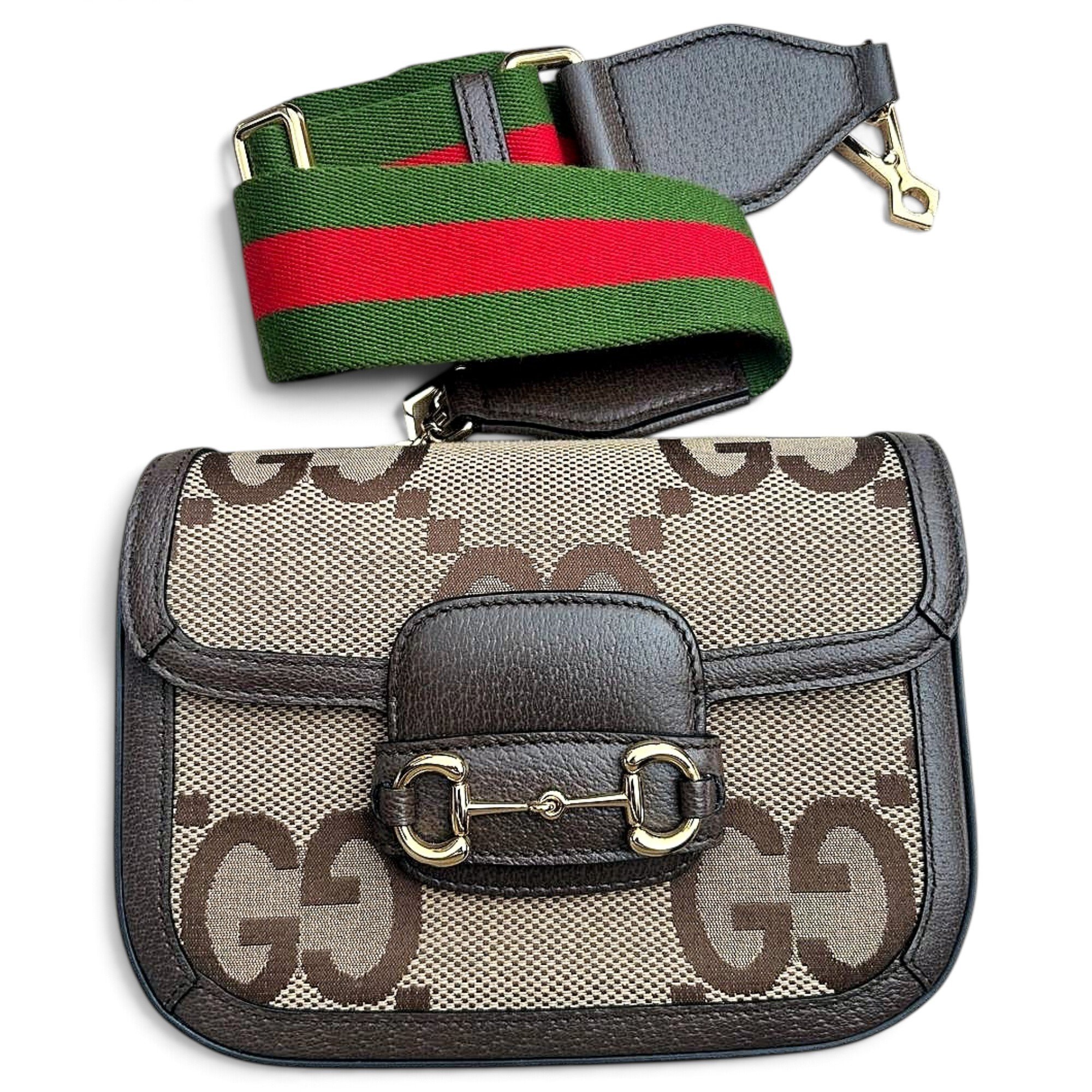 Horsebit 1955 leather crossbody bag