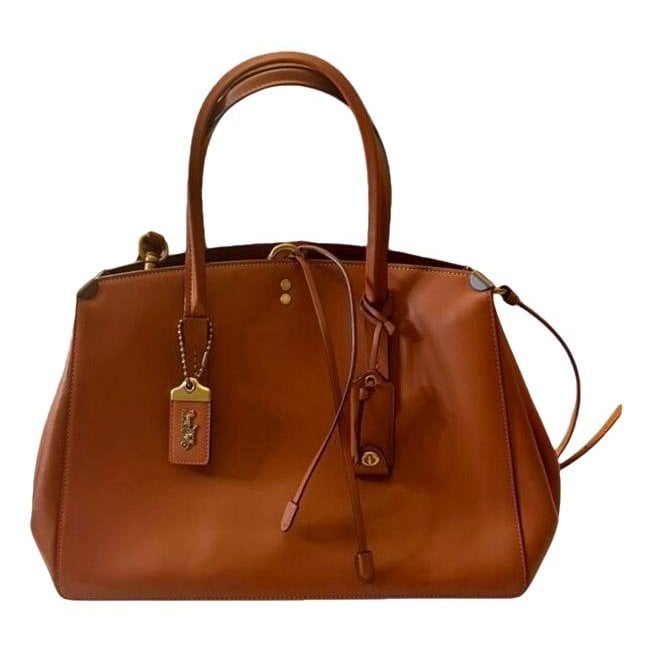 Leather satchel